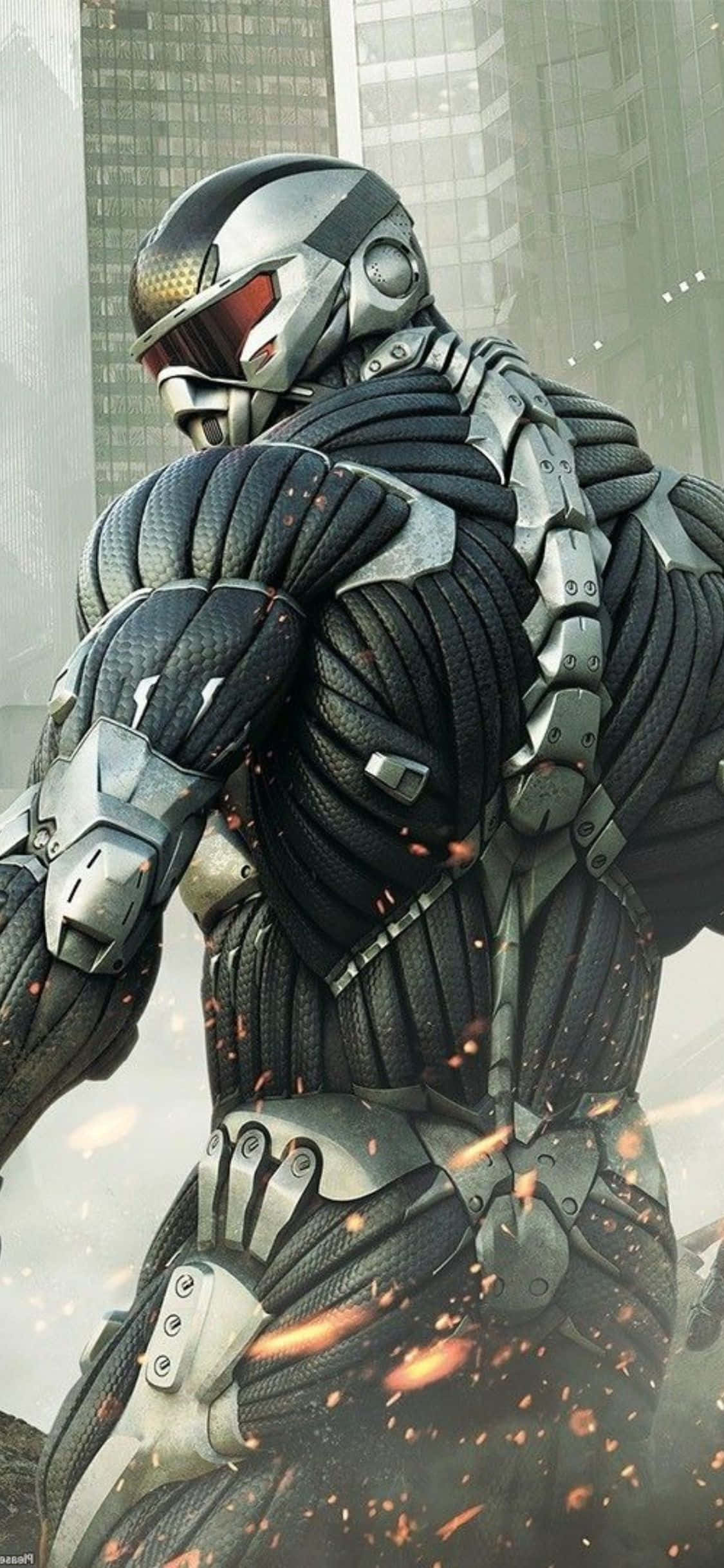 Paggalugad ng mga Alien Mundo gamit ang iPhone X at Crysis 3 Wallpaper