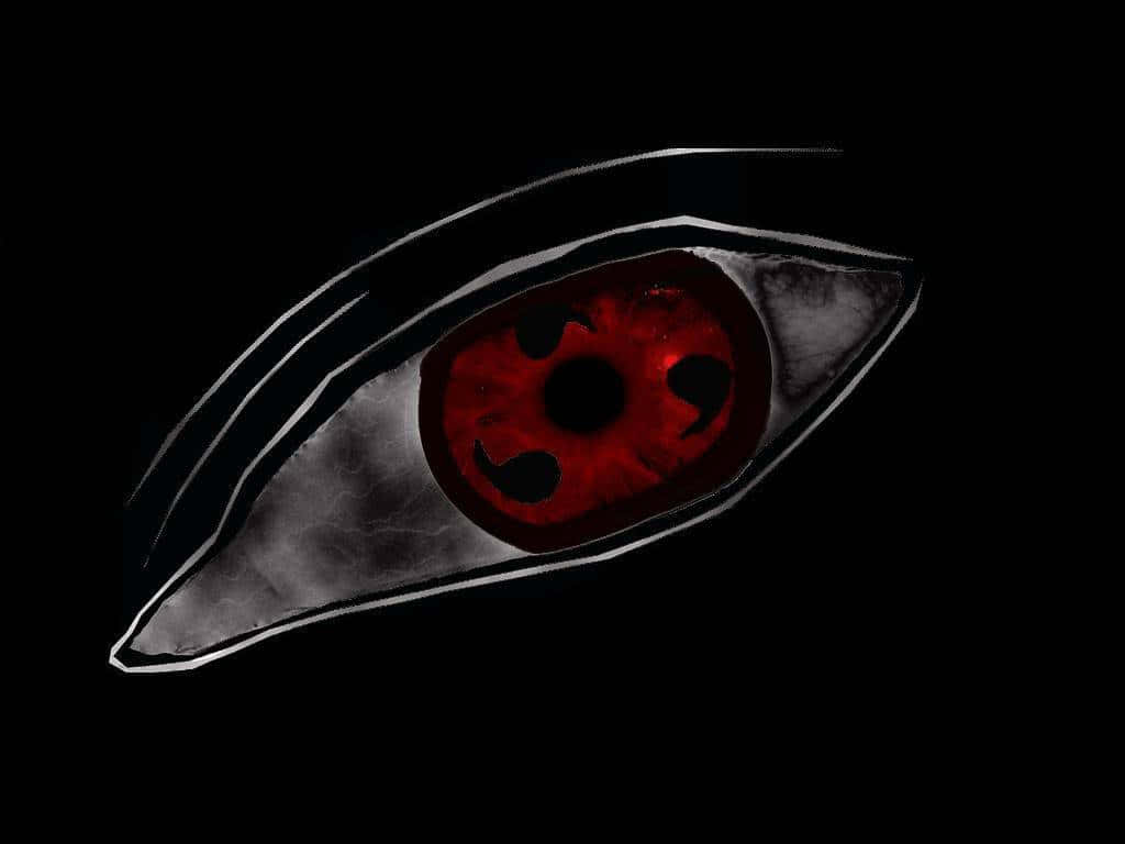 Pagguhit ng Pulang Mata ng Sharingan Wallpaper