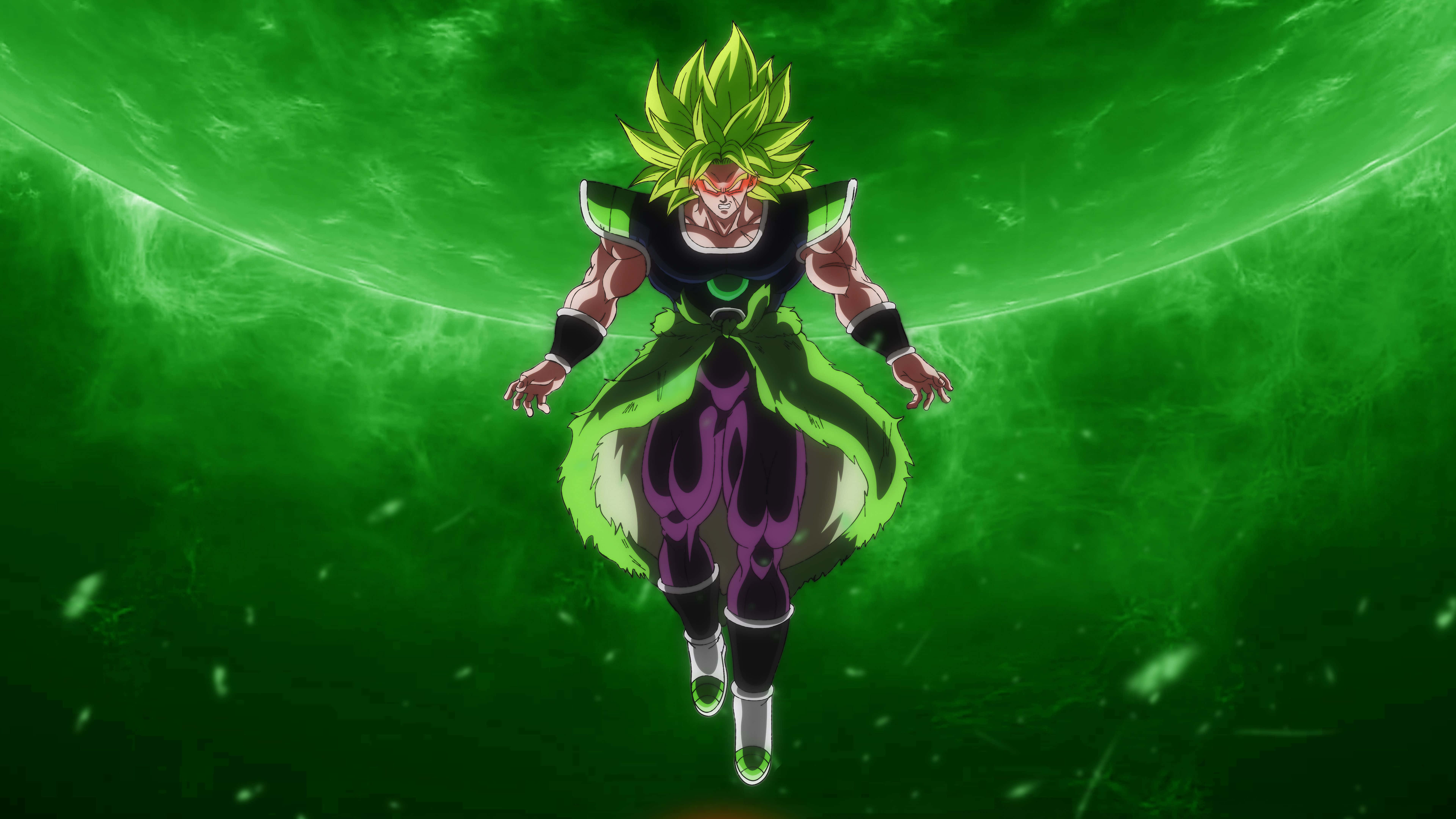 Paghahanda nina Goku, Frieza at Vegeta na makipaglaban sa "Dragon Ball Super Broly." Wallpaper