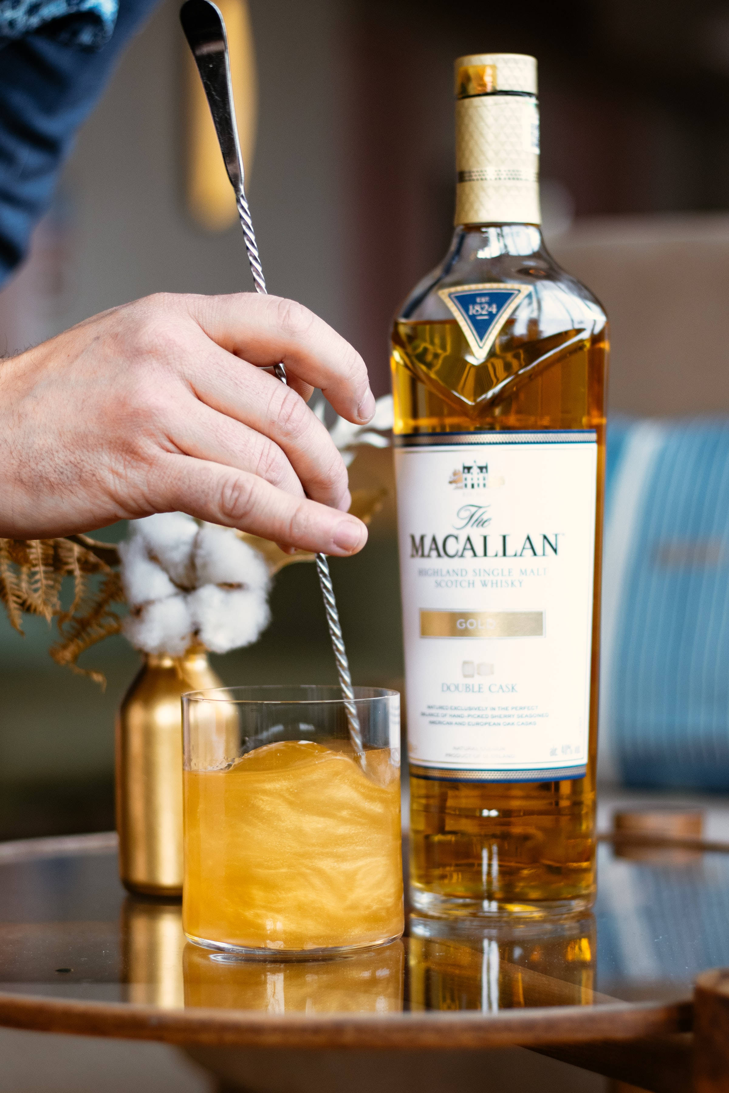 Paghalo ng Excellence - Macallan Whiskey Cocktail Wallpaper