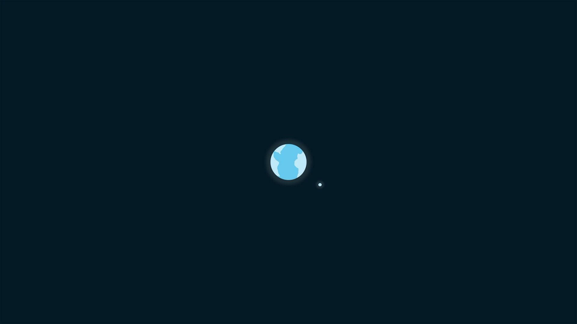 Paghangaan ang Kagandahan ng Daigdig at Buwan Wallpaper