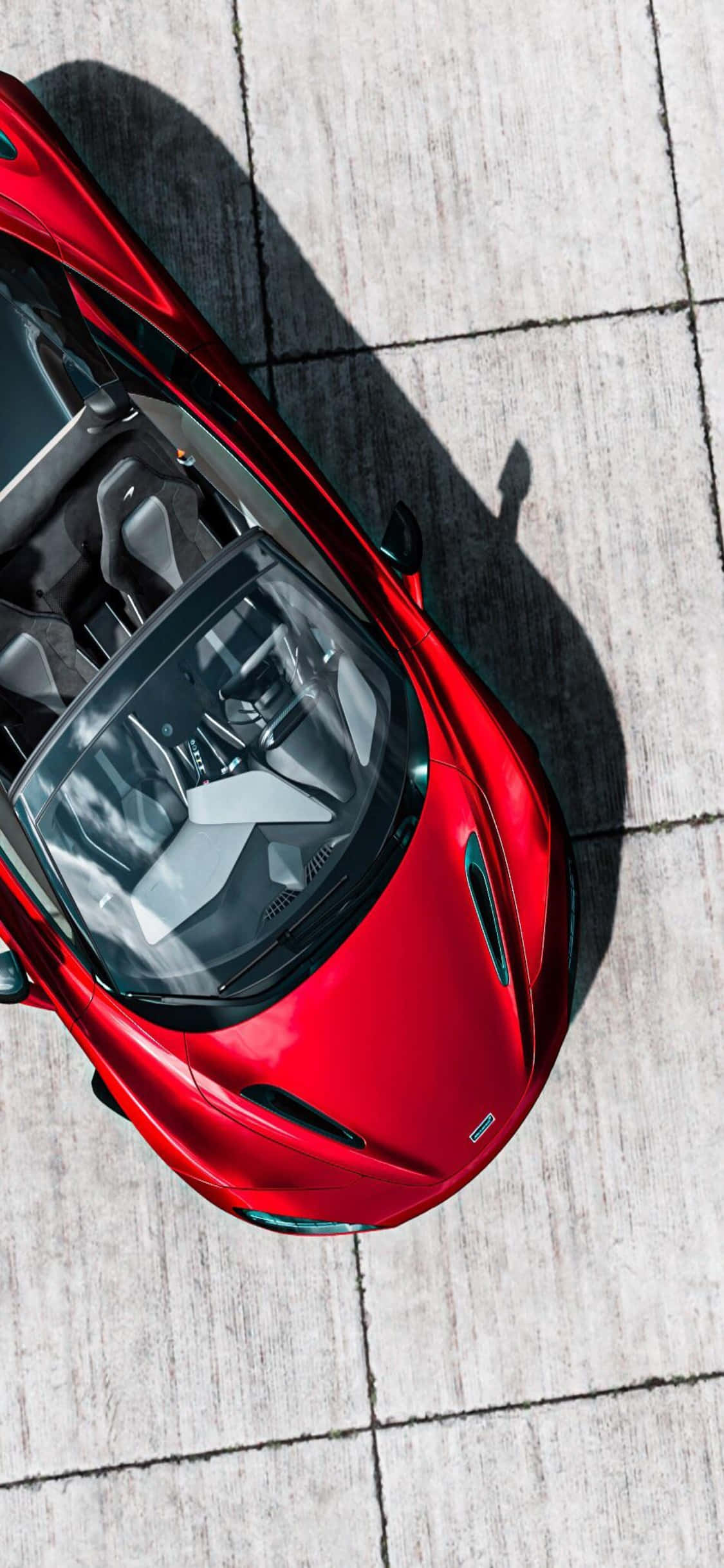 Paghangaan sa makabagong estetika ng iPhone X Mclaren 720s Wallpaper