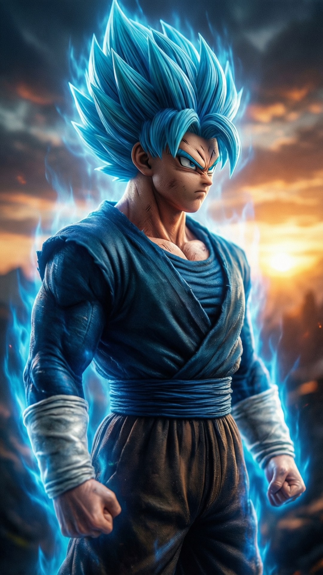 Pagharap ni Gogeta Blue Wallpaper