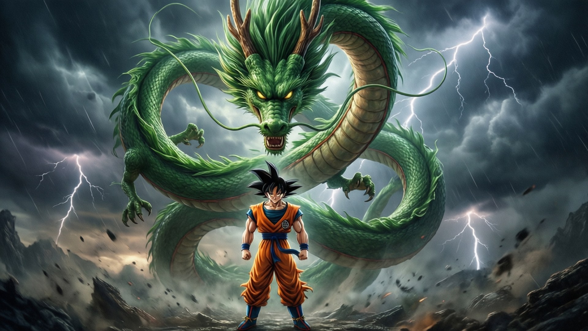 Pagharap sa Walang Hanggang Dragon Wallpaper