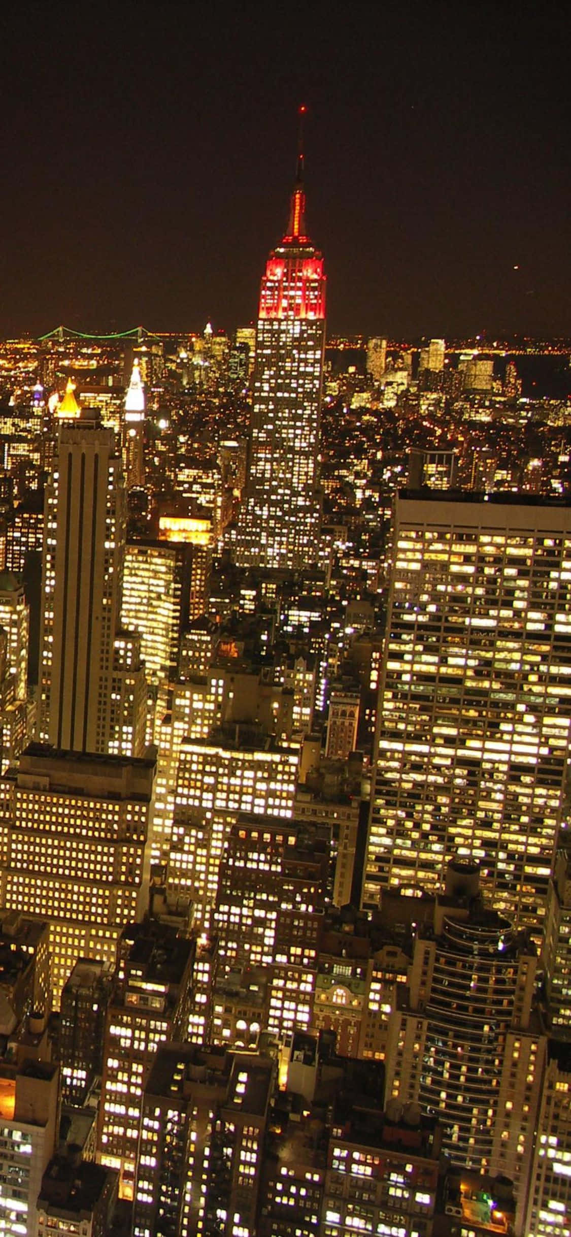 Pagkuha ng ganda ng isang abalang New York City gamit ang iPhone Xs Wallpaper