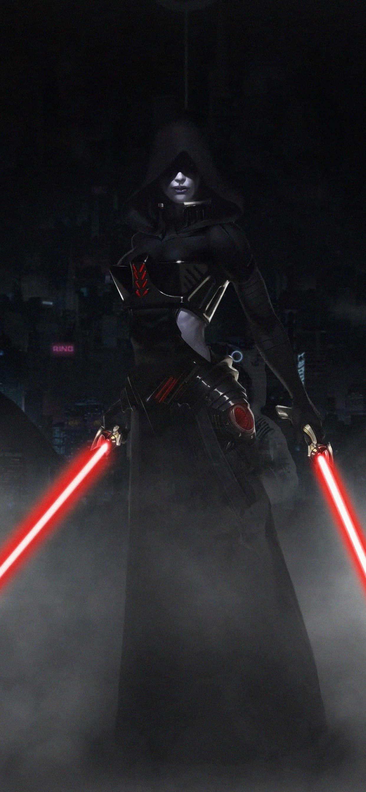 Paglalahad ng mga Lihim ng Star Wars Lightsaber Wallpaper