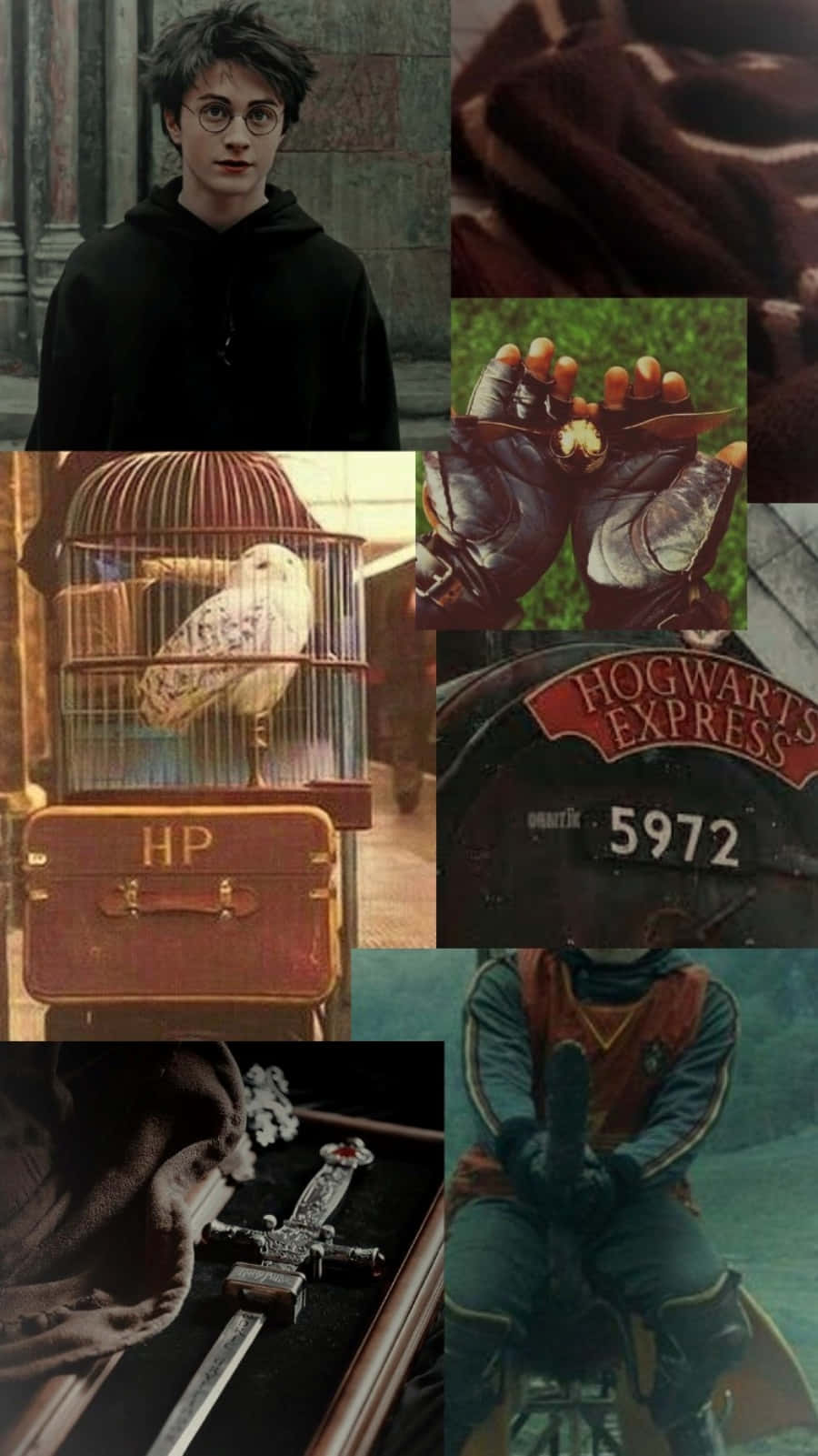 Paglalakbay sa Hogwarts Wallpaper