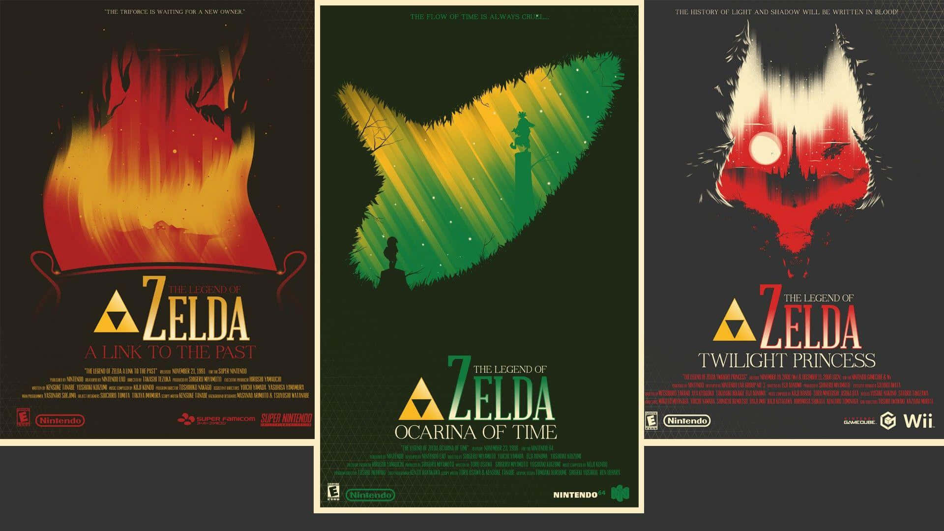 Paglalakbay sa Isang Nakaka-engganyong Mundo ng Pakikipagsapalaran kasama ang The Legend of Zelda: Twilight Princess Wallpaper