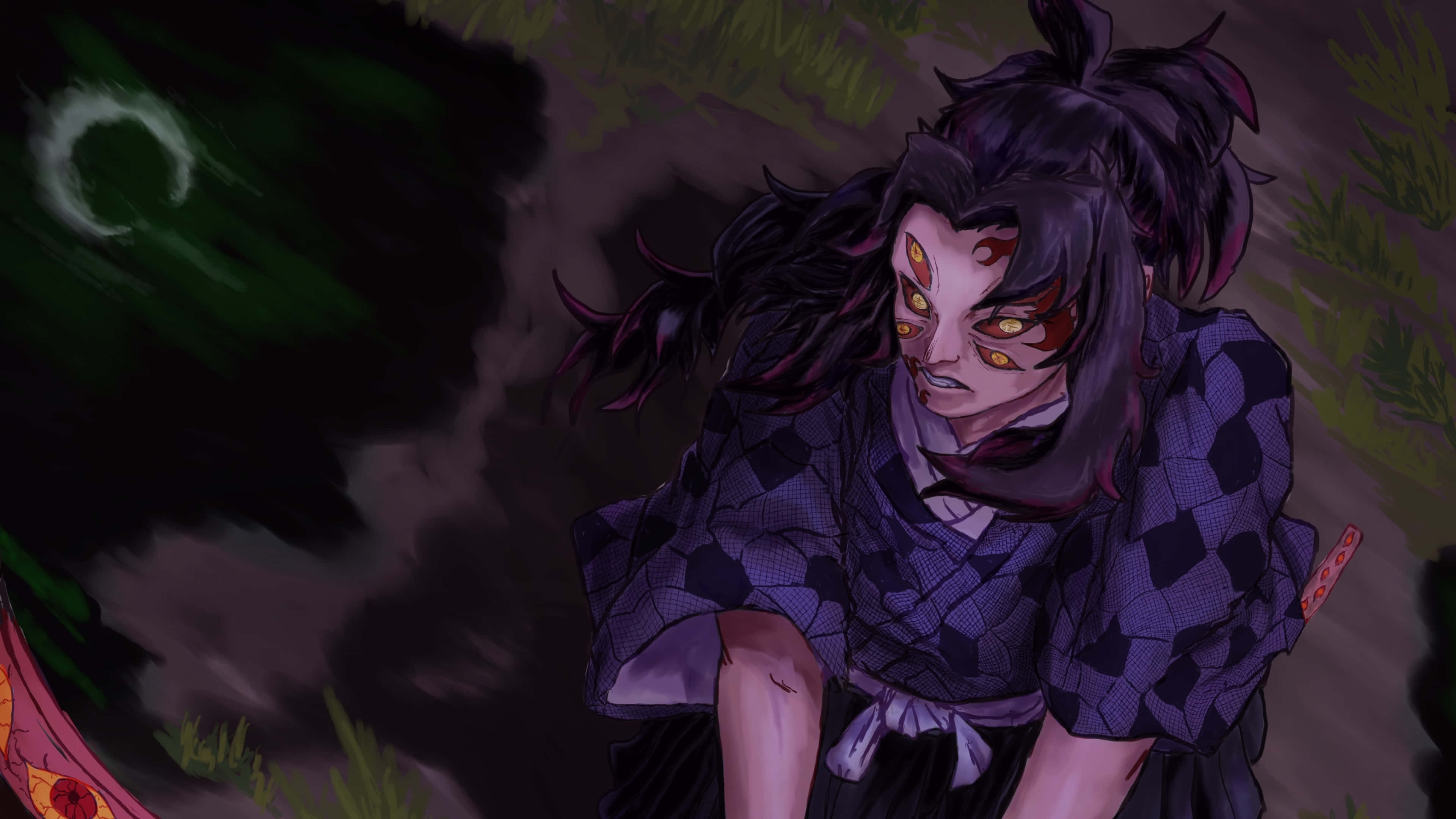 Paglalakbay sa Mundo ng Demon Slayer Wallpaper
