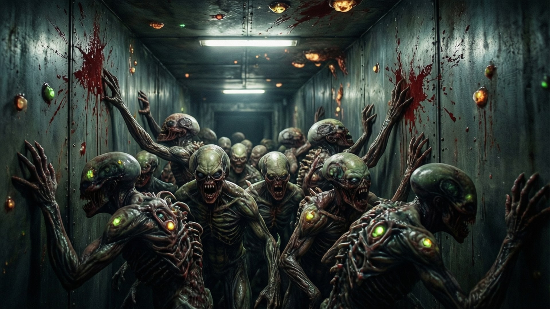 Paglapit ng Hukbong Necromorph Wallpaper