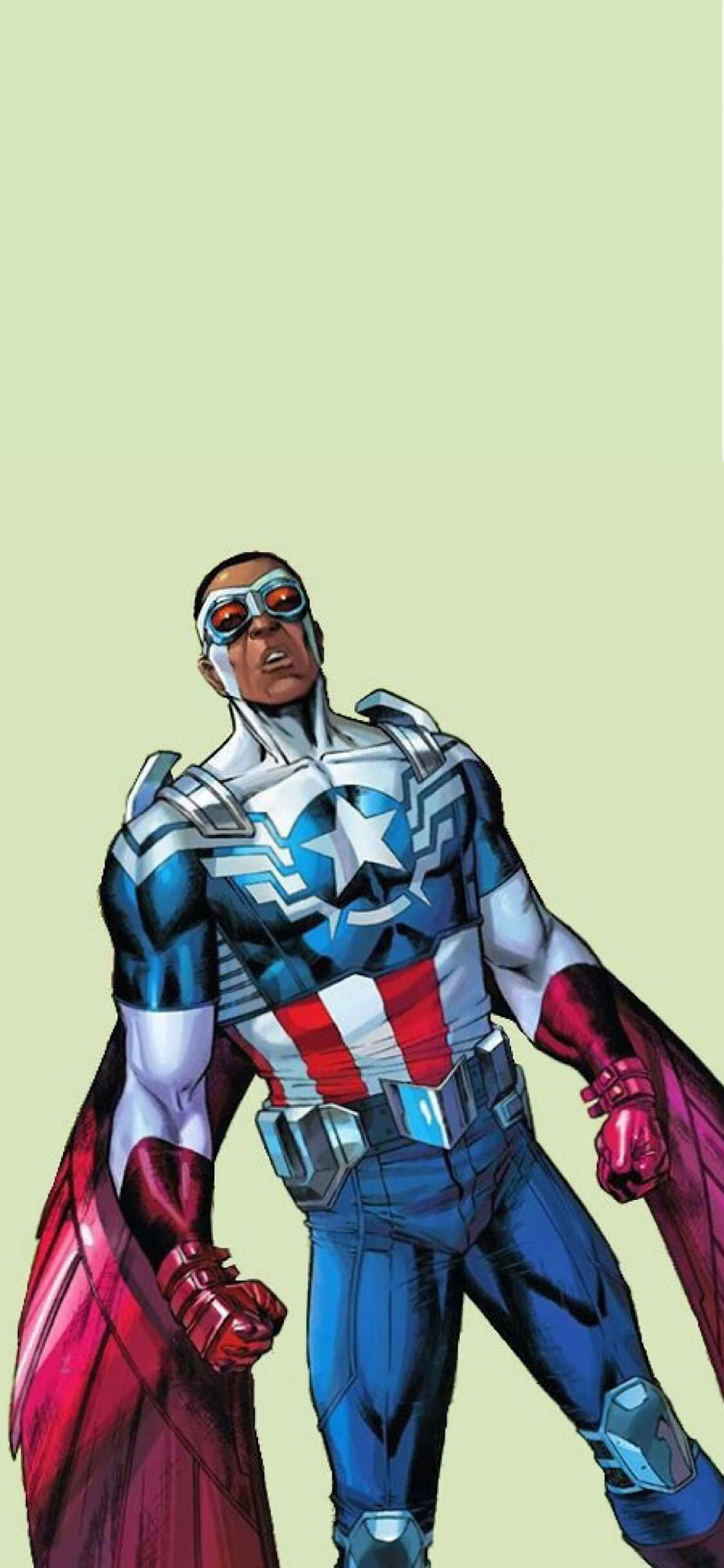 Paglilipad - Ang Walang Kapantay na Falcon mula sa Marvel Universe Wallpaper