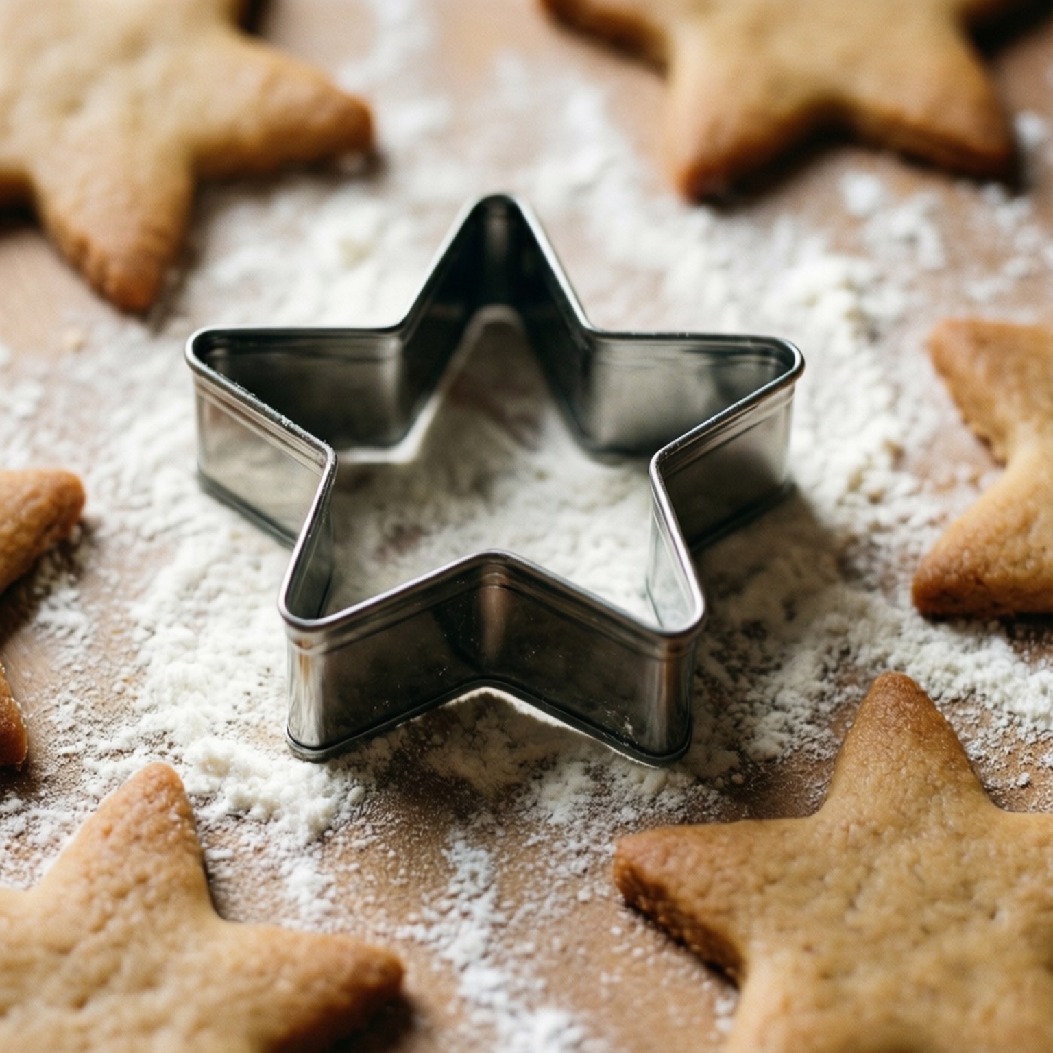 Pagluluto ng Christmas Cookies Wallpaper