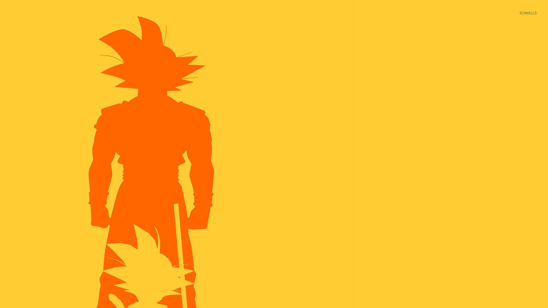 Pagpapakawala ng Kamehameha kasama si Goku Wallpaper