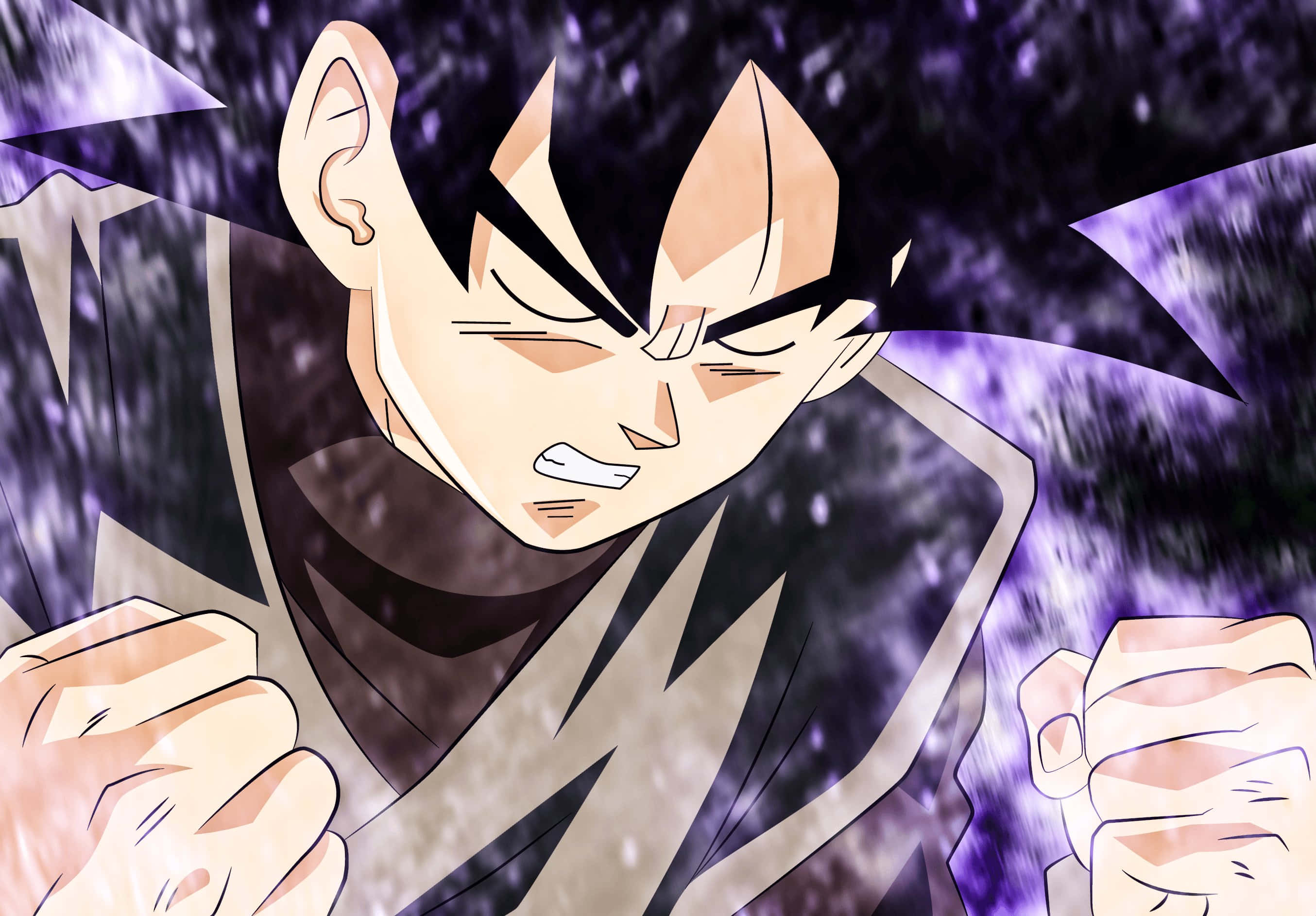 Pagpapakawala ng Walang Kapantay na Kapangyarihan – Goku Black Wallpaper