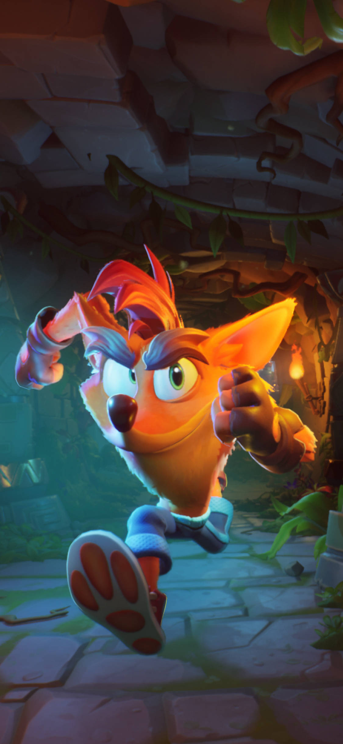 Pagtakbo ni Crash Bandicoot Wallpaper