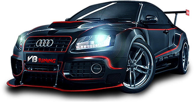 Pagtatanghal ng Custom Tuning ng Audi T T Wallpaper