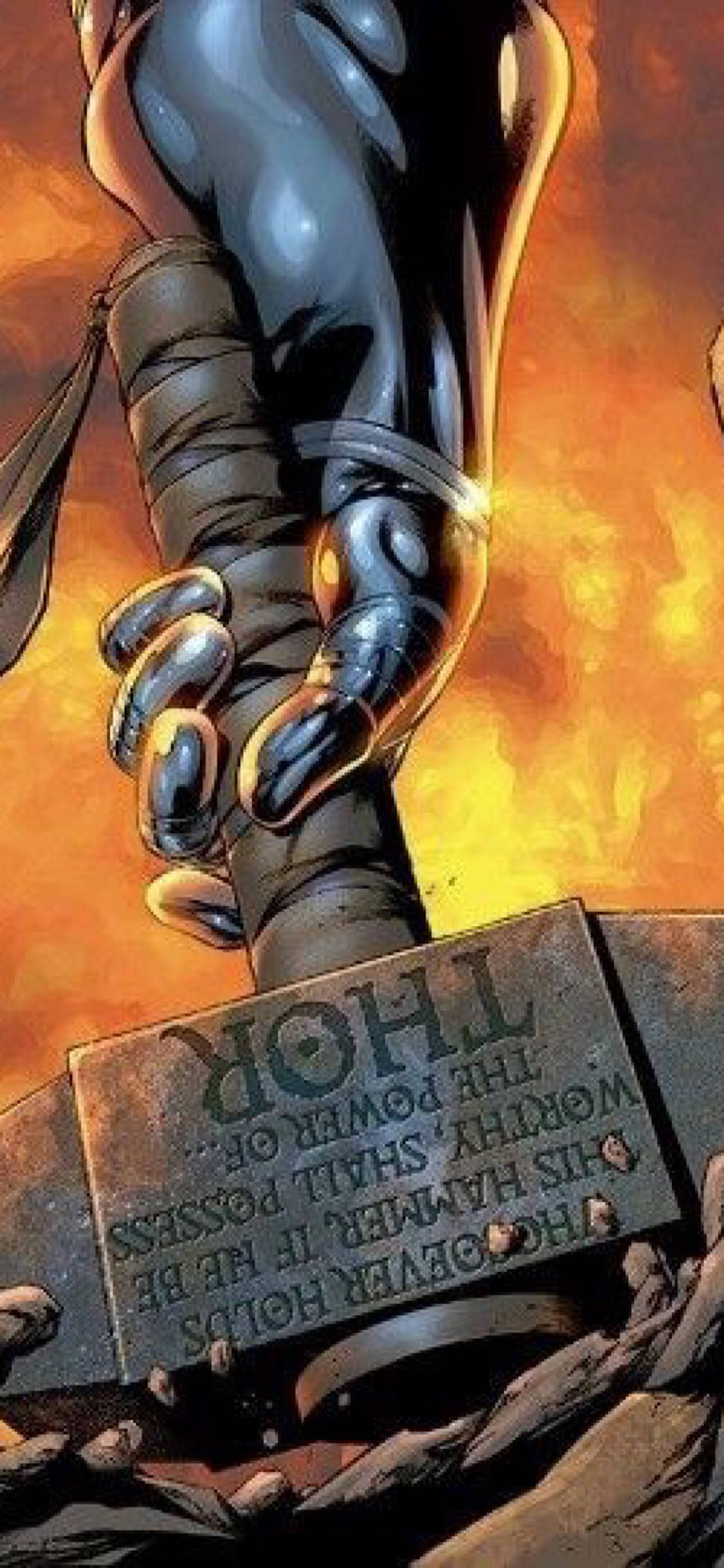 Pakawin ang Kapangyarihan ng Martilyo ni Thor Wallpaper