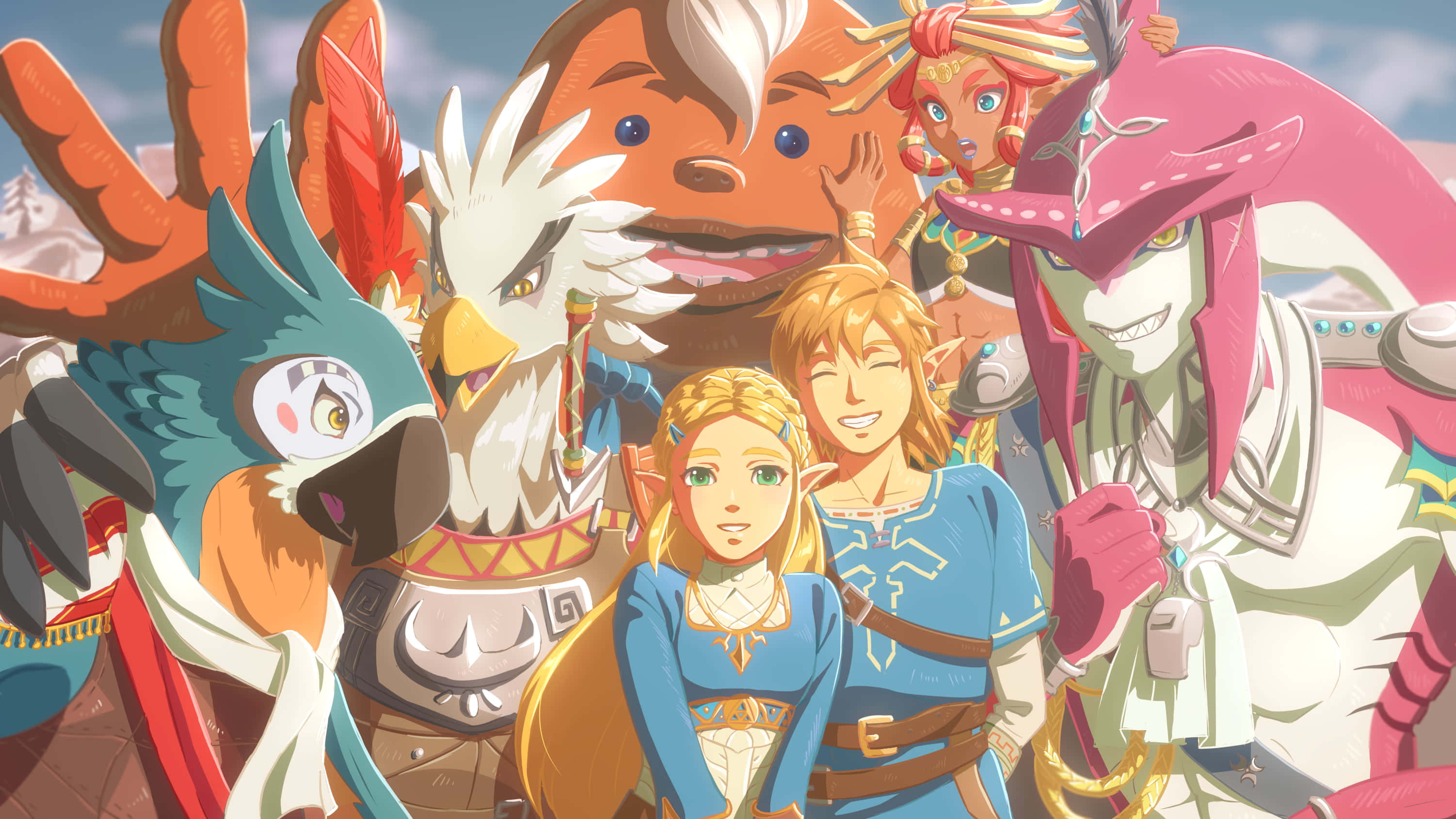 Pakikipagsapalaran ang Naghihintay sa The Legend of Zelda Wallpaper