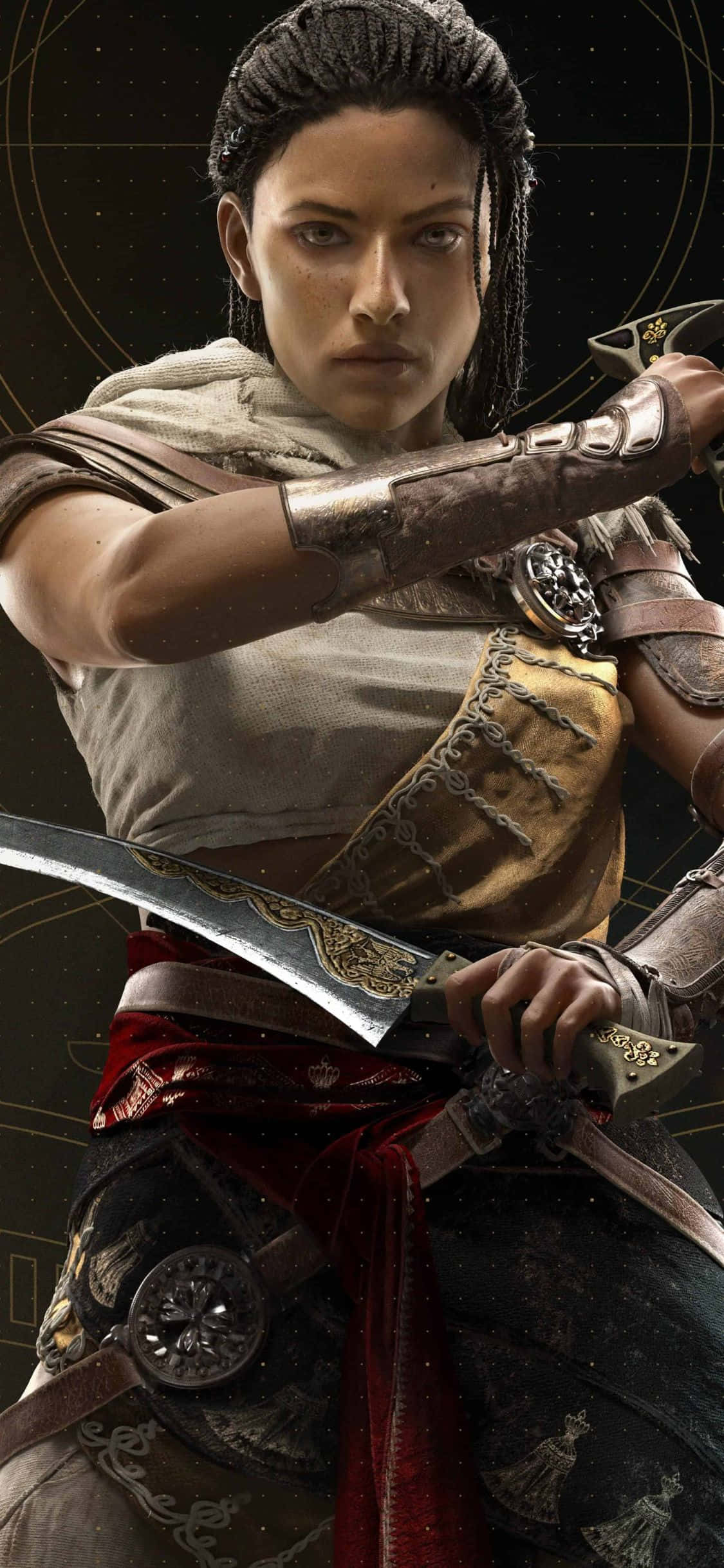 Palayain ang Galit ng mga Assassin gamit ang iPhone X Wallpaper