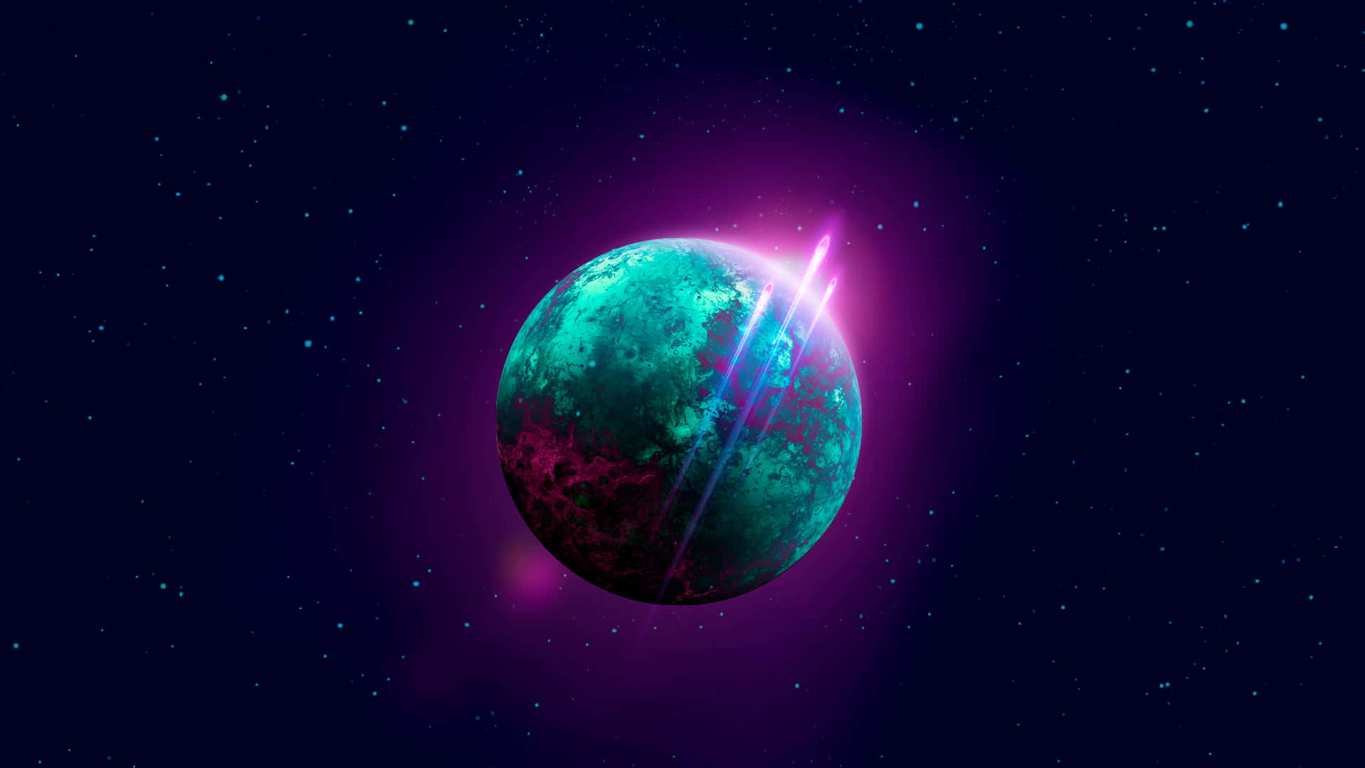 Palayain ang Iyong Imahinasyon sa Isang Madilim na Lilang Aesthetic na Mundo Wallpaper