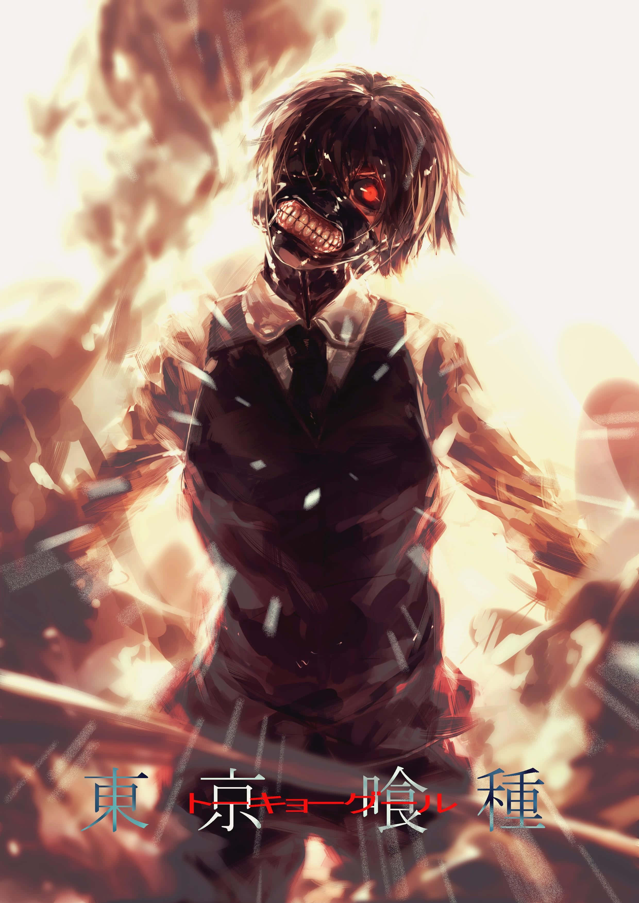 Palayain ang iyong pinakamalaking takot - Tokyo Ghoul Wallpaper