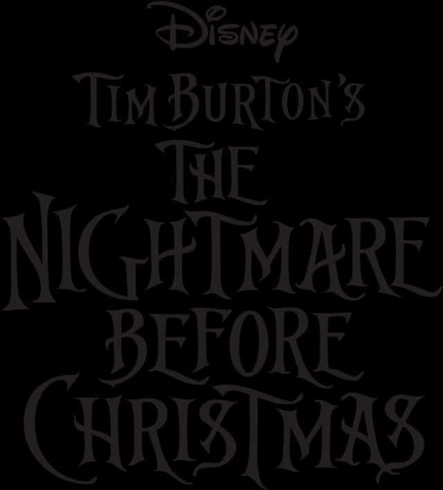 Pamagat ng Nightmare Before Christmas Wallpaper