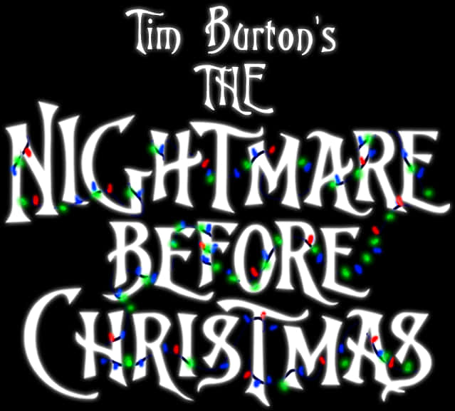 Pamagat ng Nightmare Before Christmas Wallpaper
