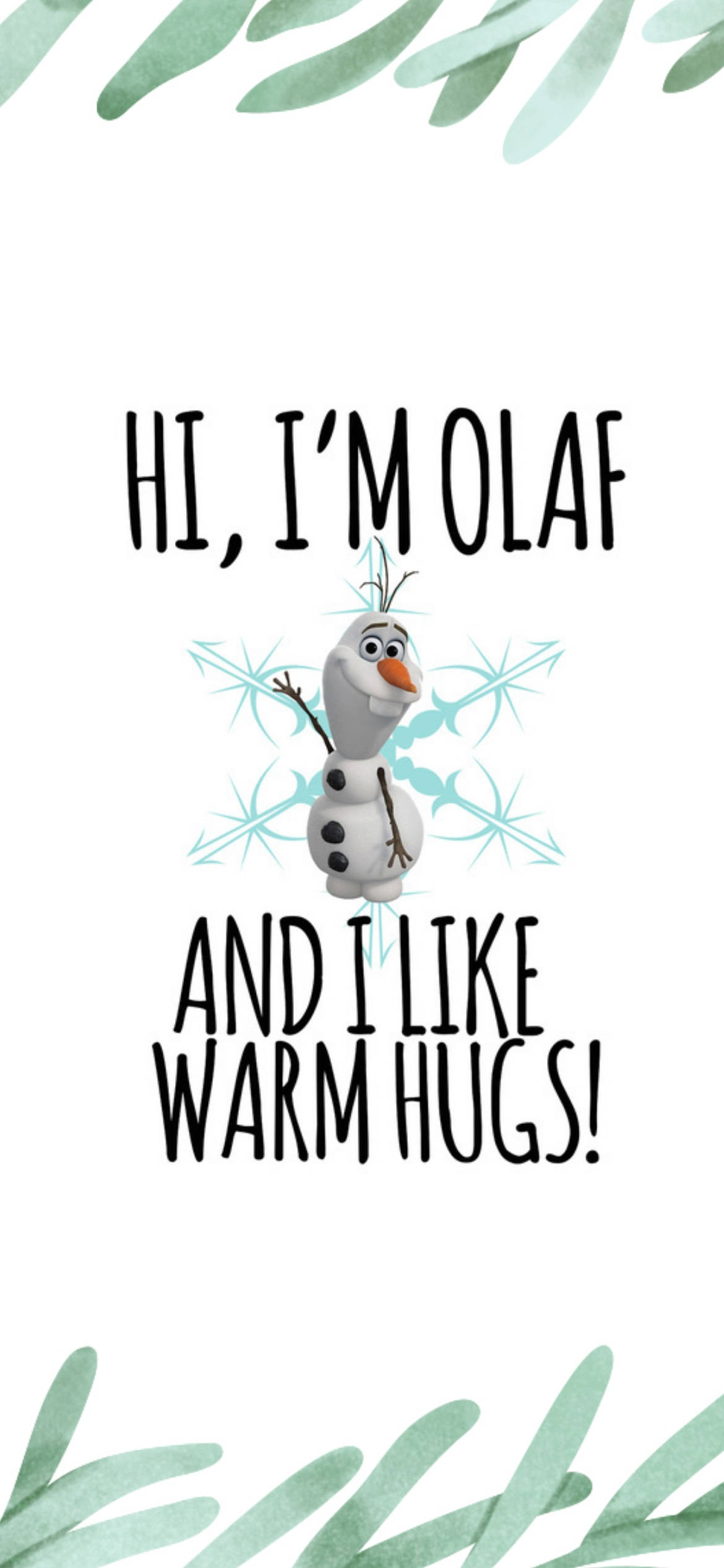 Pambati ng Pagbati ni Olaf Wallpaper