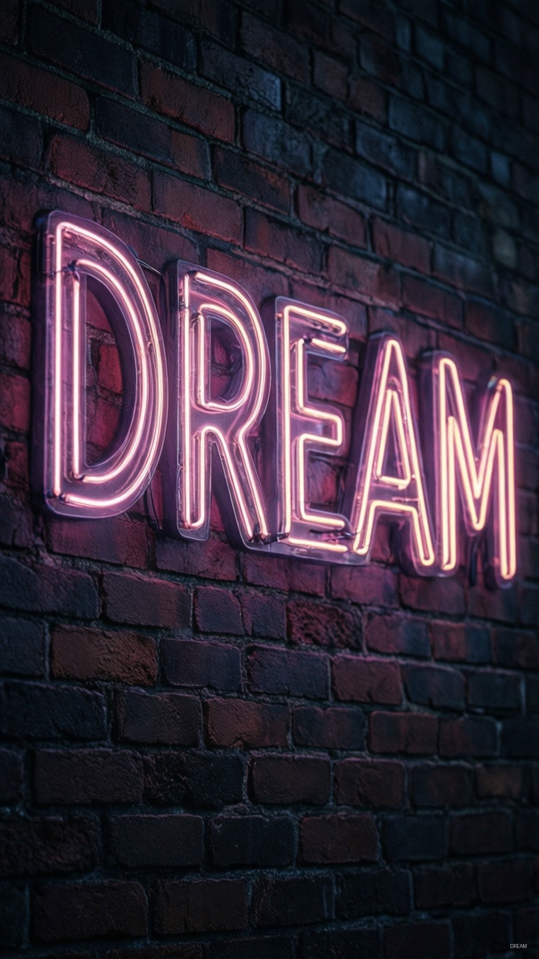 Pangarap na Neon Sign Wallpaper