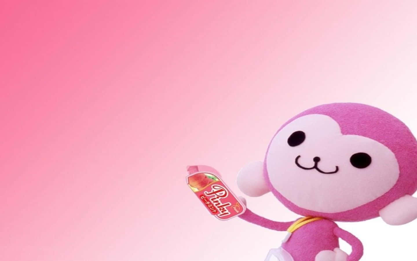 Pangarap sa hatinggabi sa Kawaii Pink Wallpaper