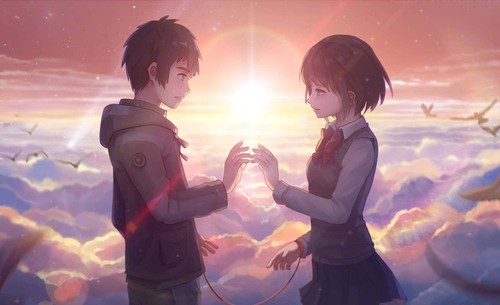 Pangtugmang Anime Your Name Takipsilim Wallpaper