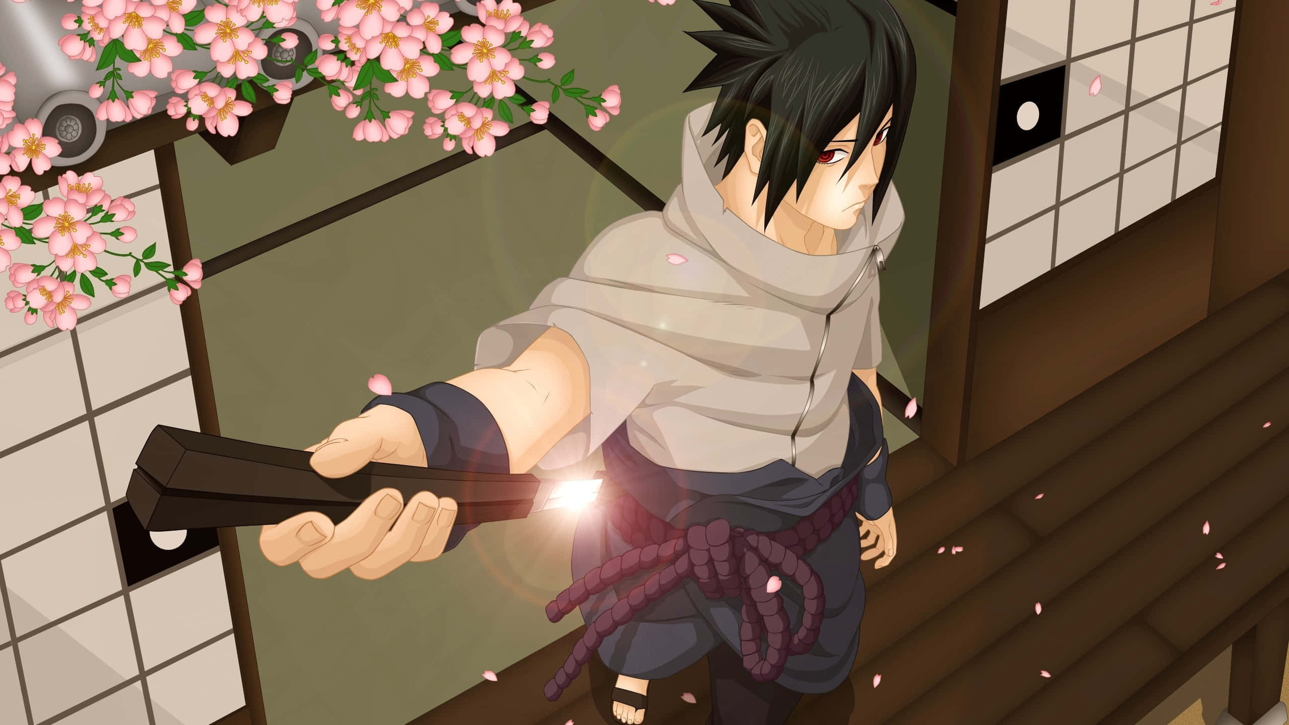 Pangunahing Labanan - Naruto laban kay Sasuke Wallpaper