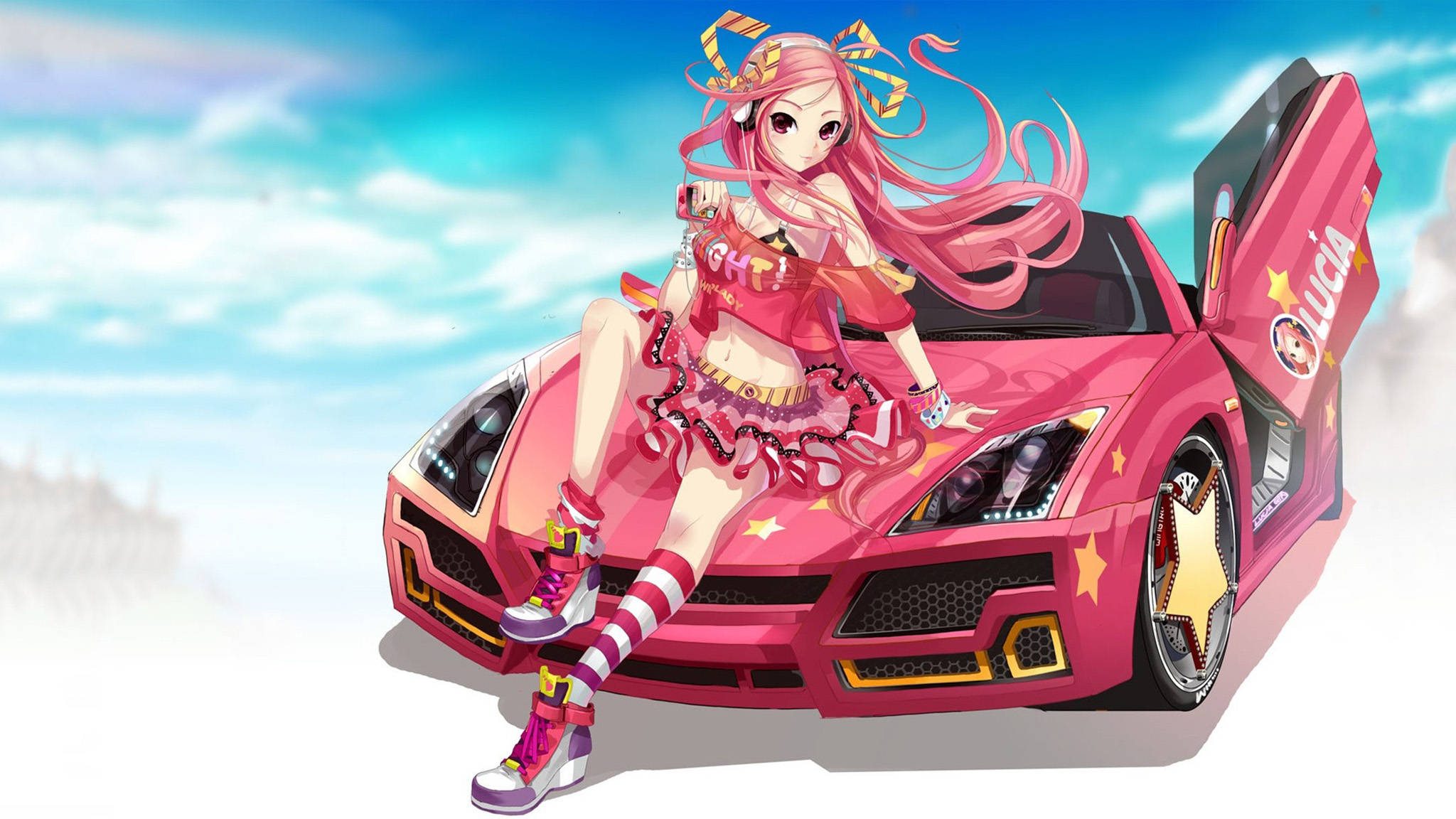 PangYa Anime na Kotse Wallpaper