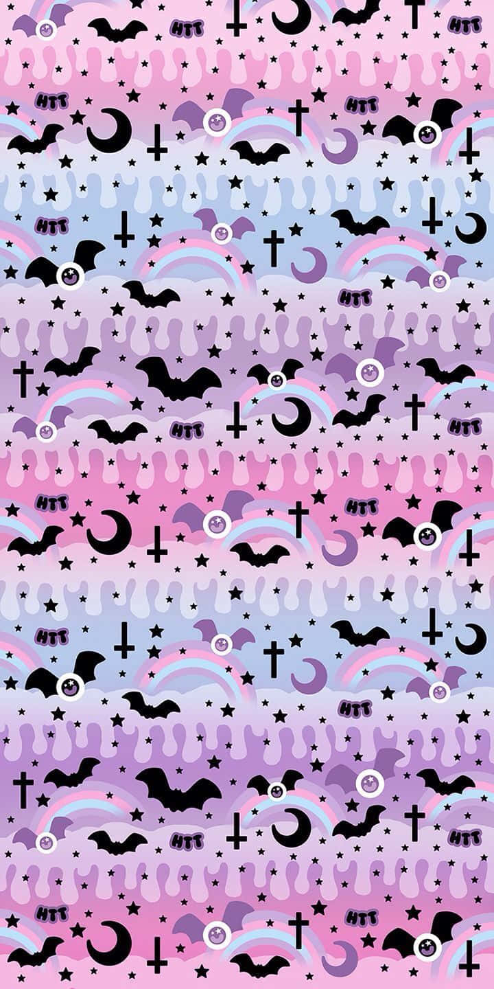 Paniki na Pastel na Gotiko Wallpaper