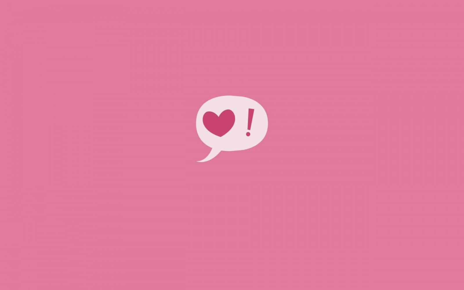 Pasayahin ang iyong desktop gamit ang nakatutuwang Kawaii Pink wallpaper