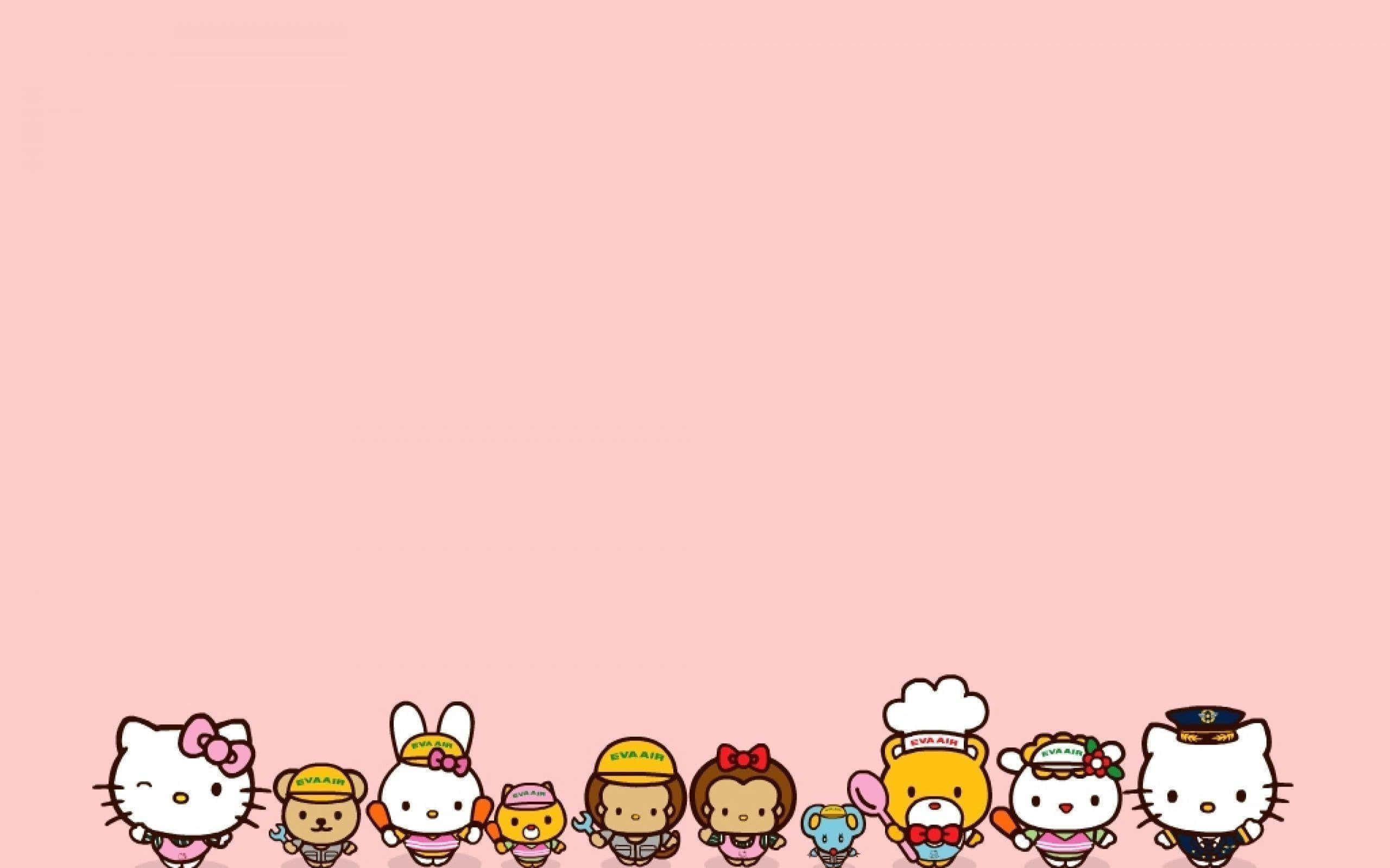 Pasayahin ang mundo kasama ang Sanrio! Wallpaper
