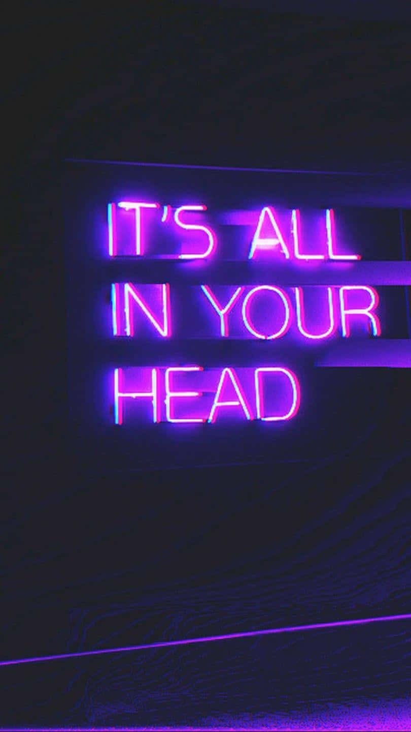 Pasiglahin ang Gabi sa Neon Wallpaper