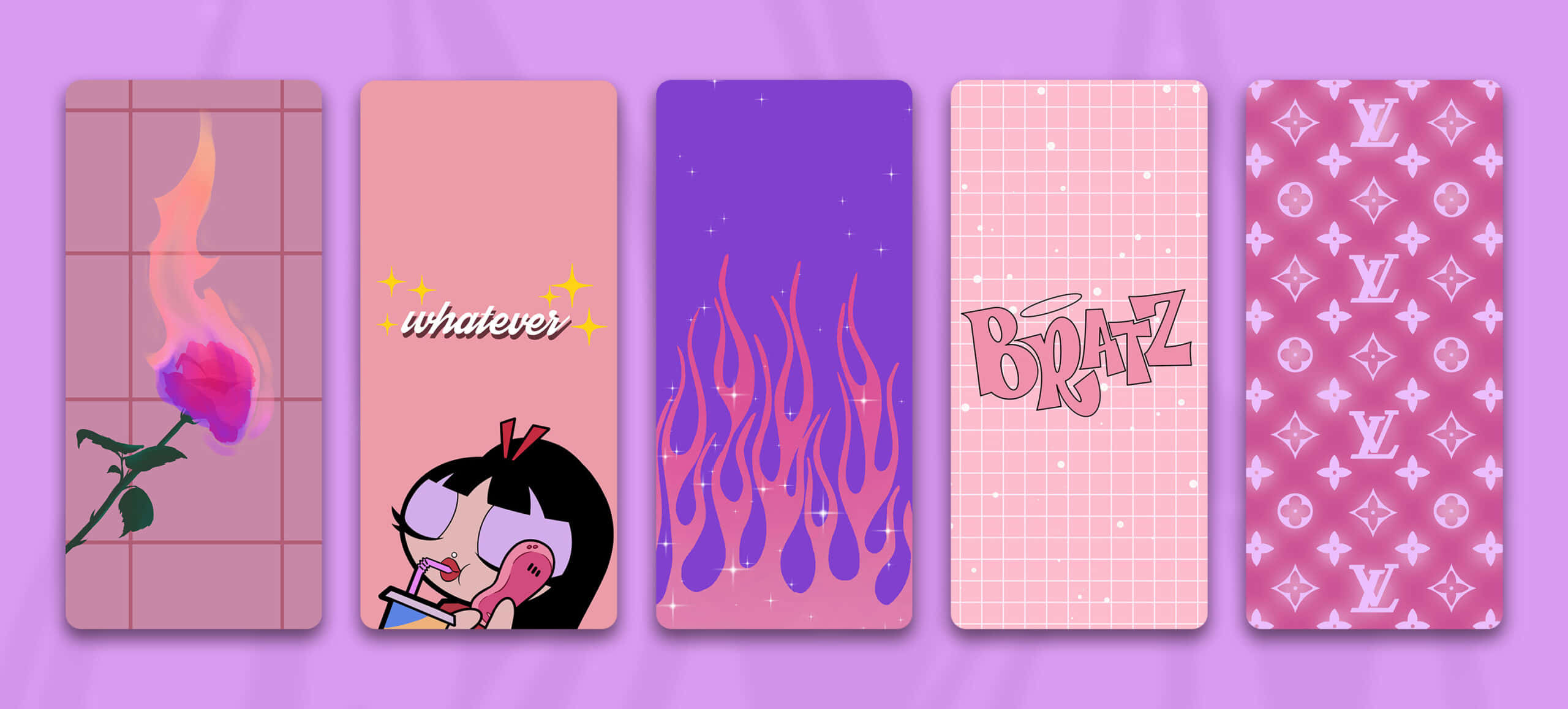 Pasiglahin ang iyong araw gamit ang baddie aesthetic na ito! Wallpaper