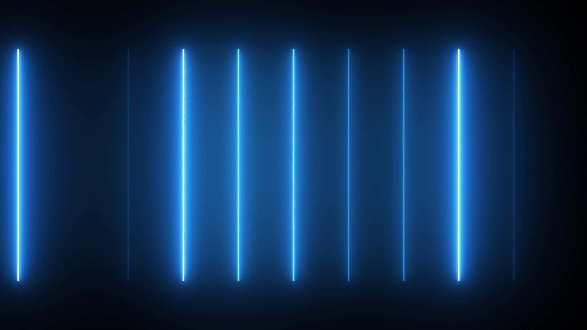 Pasiglahin ang iyong silid na may kasiglahan at enerhiya mula sa magandang neon blue na background na ito Wallpaper