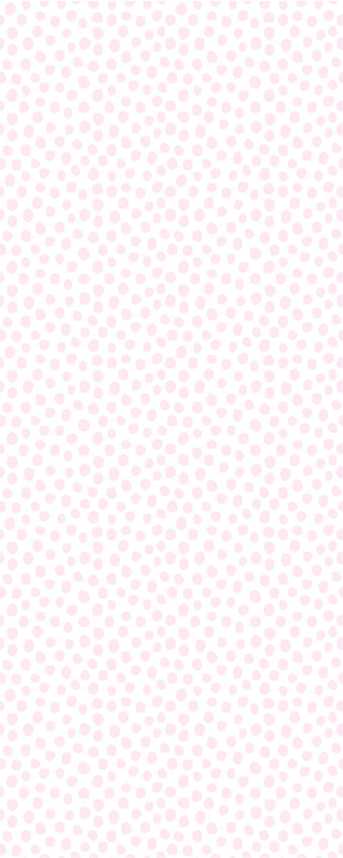 Pasiglahin ang iyong araw gamit ang masayang pattern na pink at puting polka dots! Wallpaper