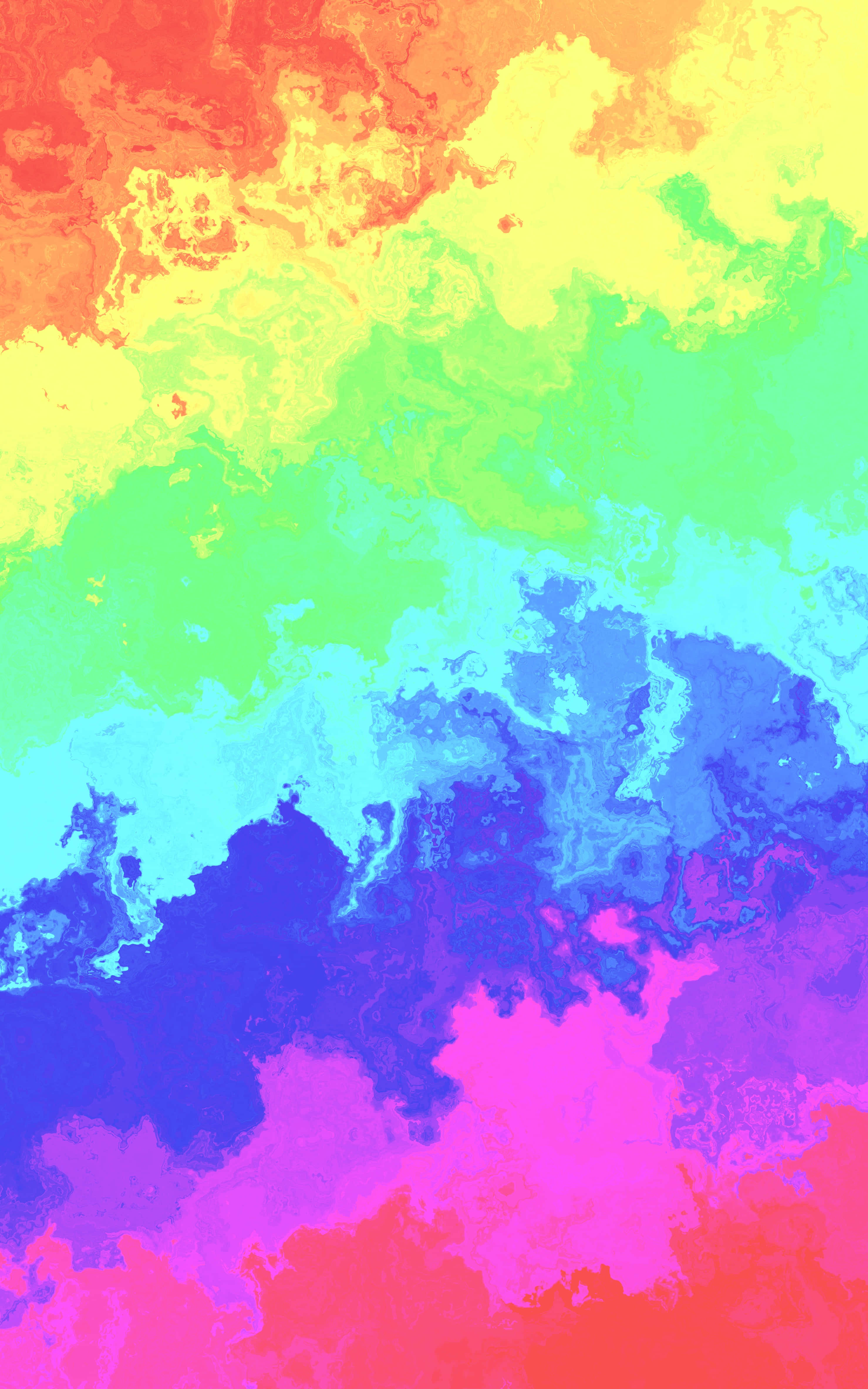 “Pasiglahin ang iyong telepono gamit ang makulay na Rainbow iPhone na wallpaper!” Wallpaper