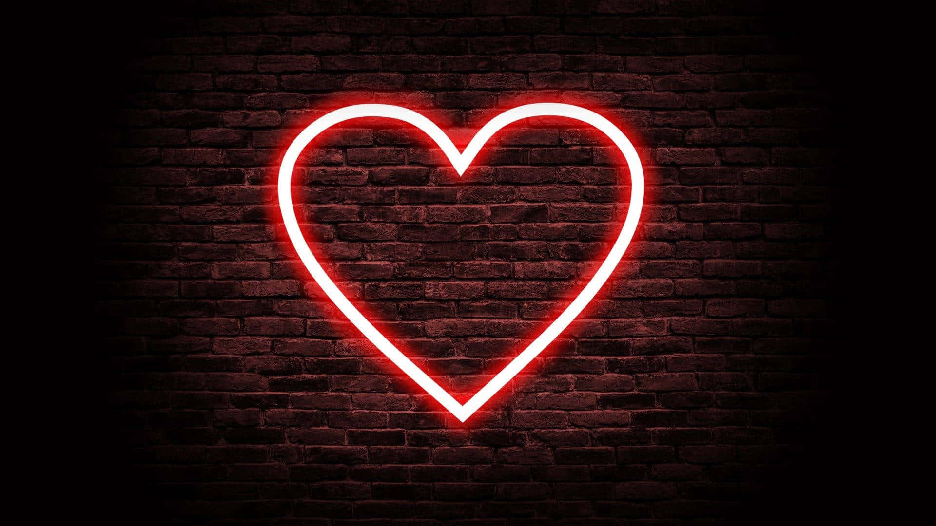 “Pasiglahin ang vibe gamit ang Neon Red Aesthetic na ito” Wallpaper