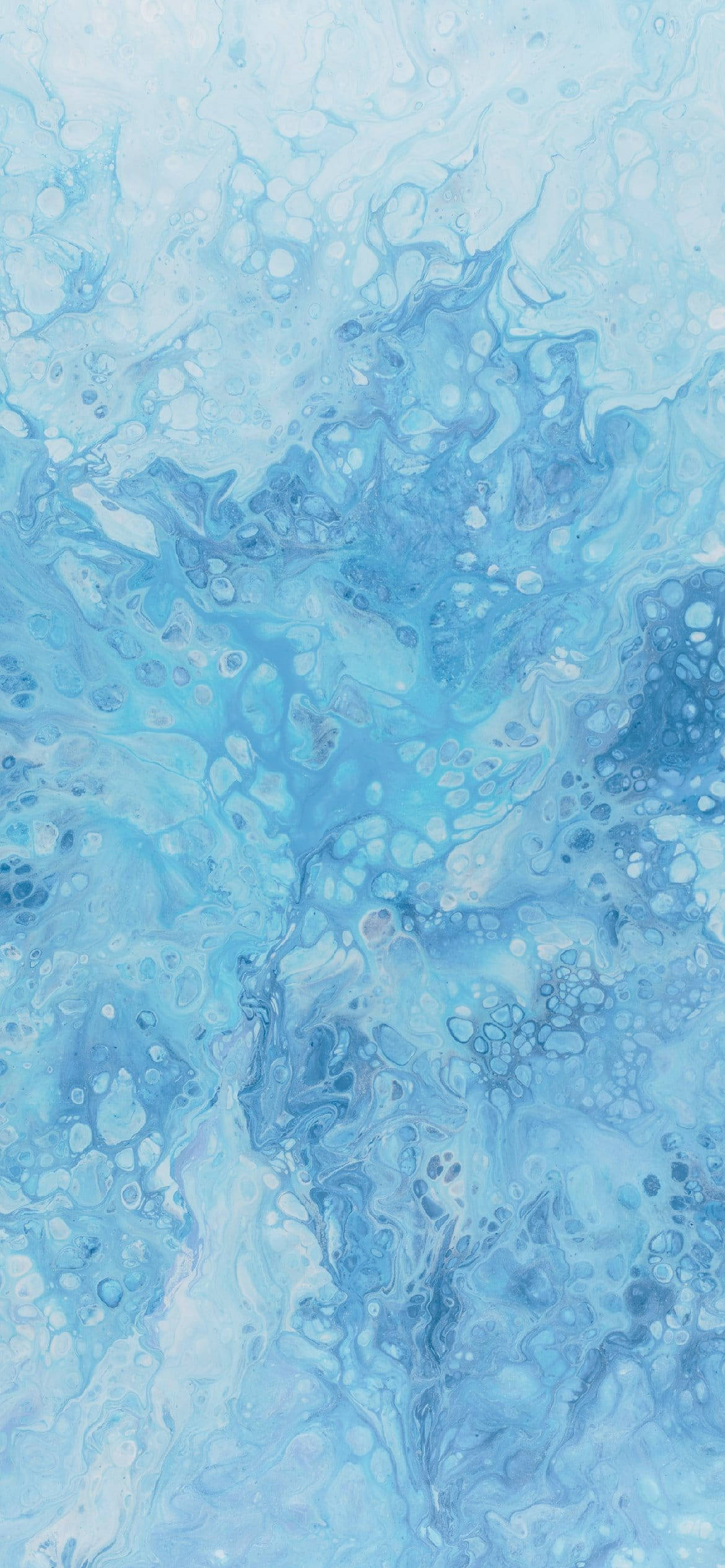 Pastel Blue Aesthetic iPhone Screen Wallpaper