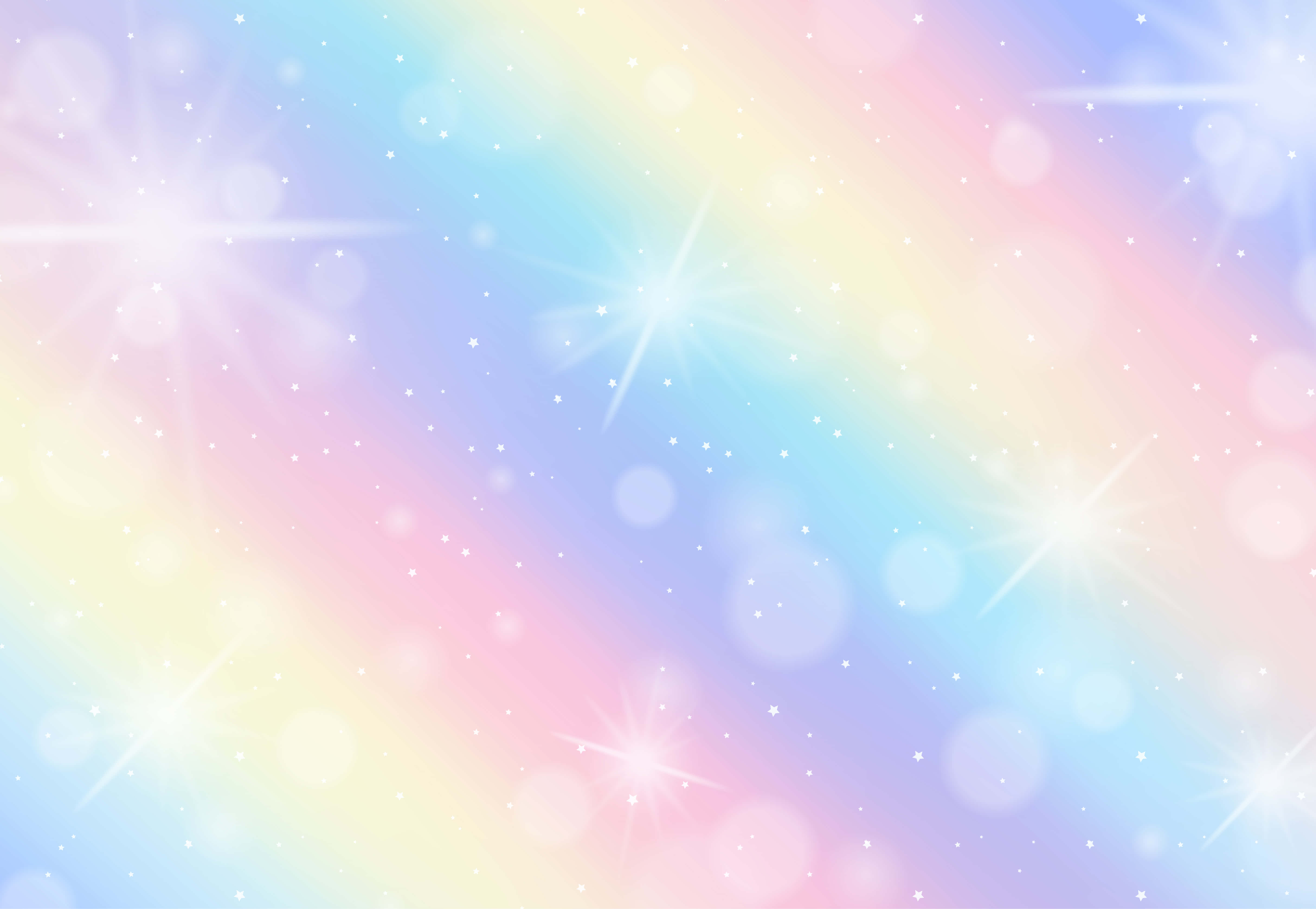 Pastel na Bahaghari na Malumanay na Nagiging Puting Background Wallpaper
