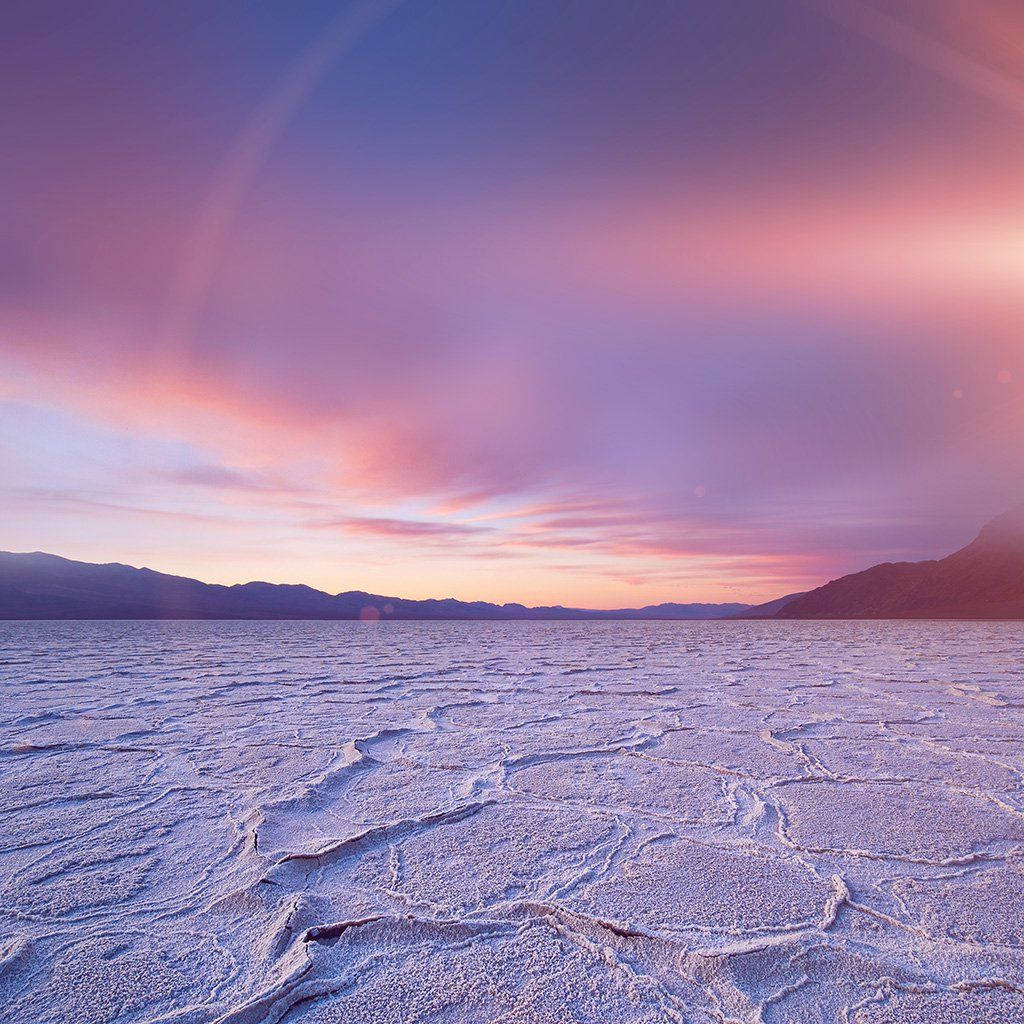 Pastel Sunset iPad Background Wallpaper