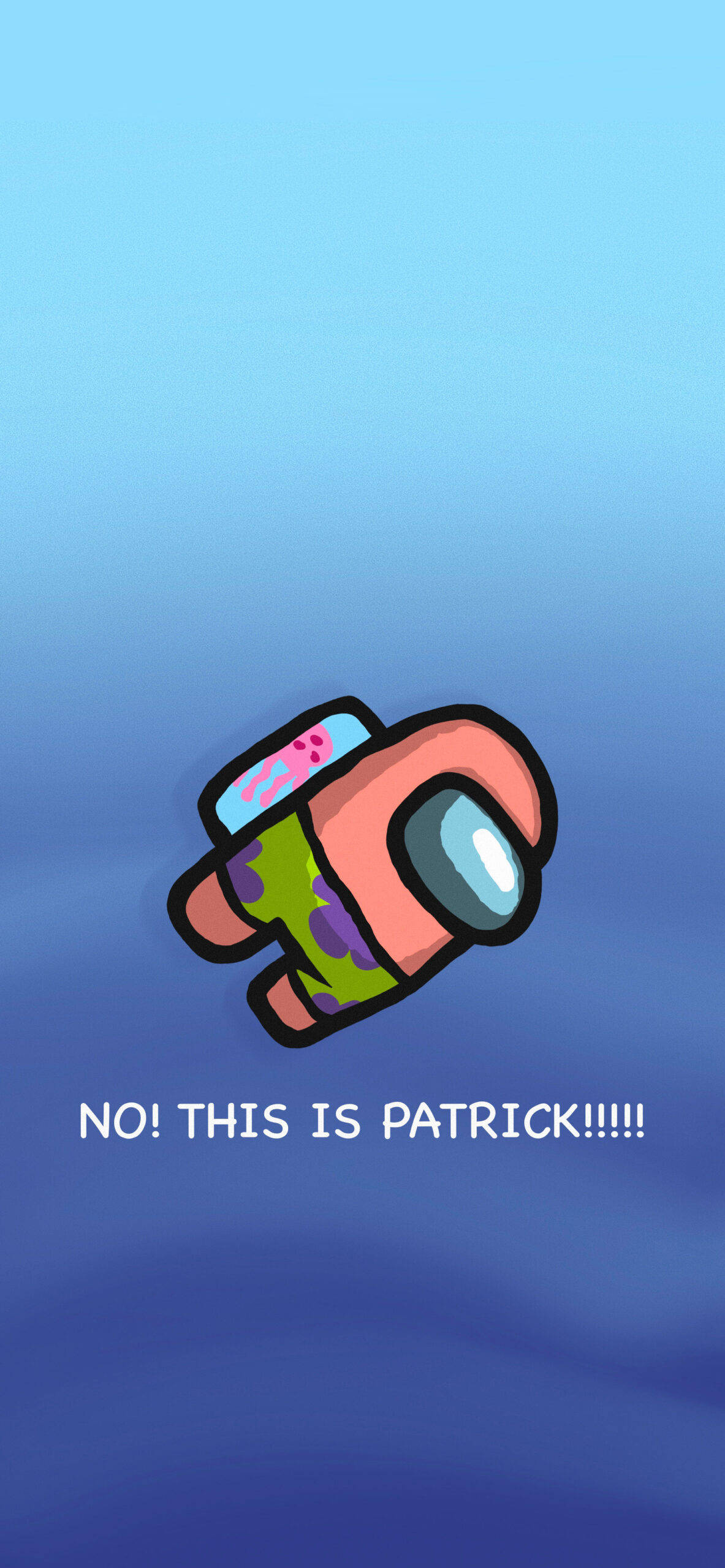 Patrick Star Crossover Among US 4K Wallpaper