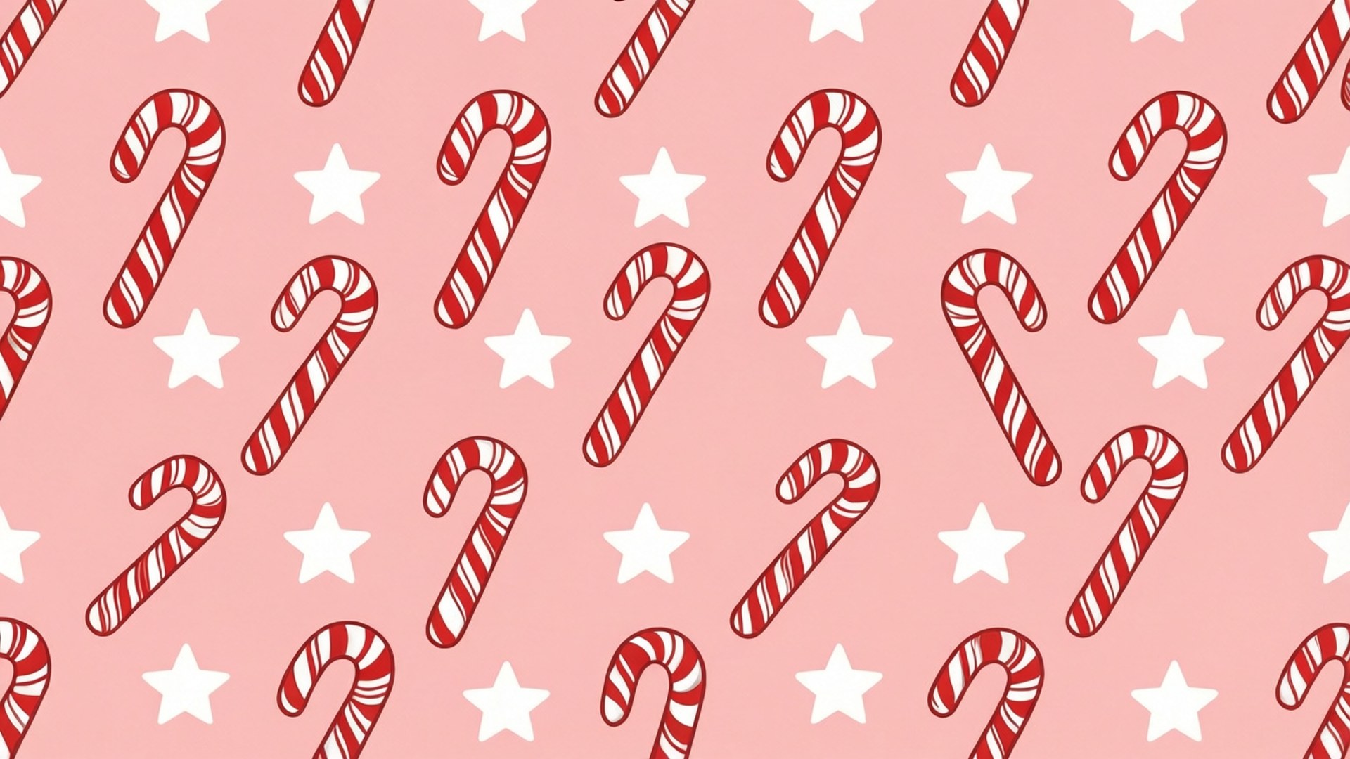 Pattern ng Candy Cane Wallpaper