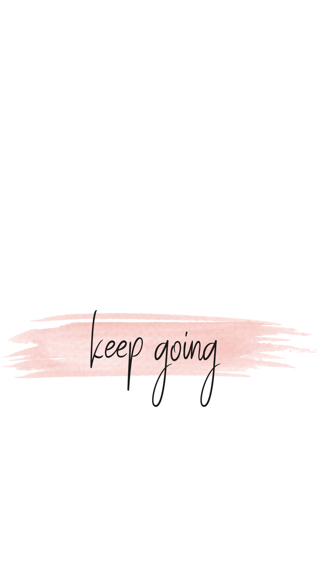 Patuloy Lang Cute Quote Wallpaper