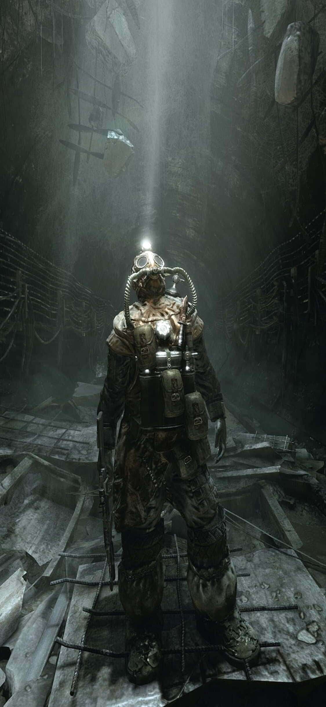 Pavel Morozov iPhone X Metro Last Light Background Wallpaper