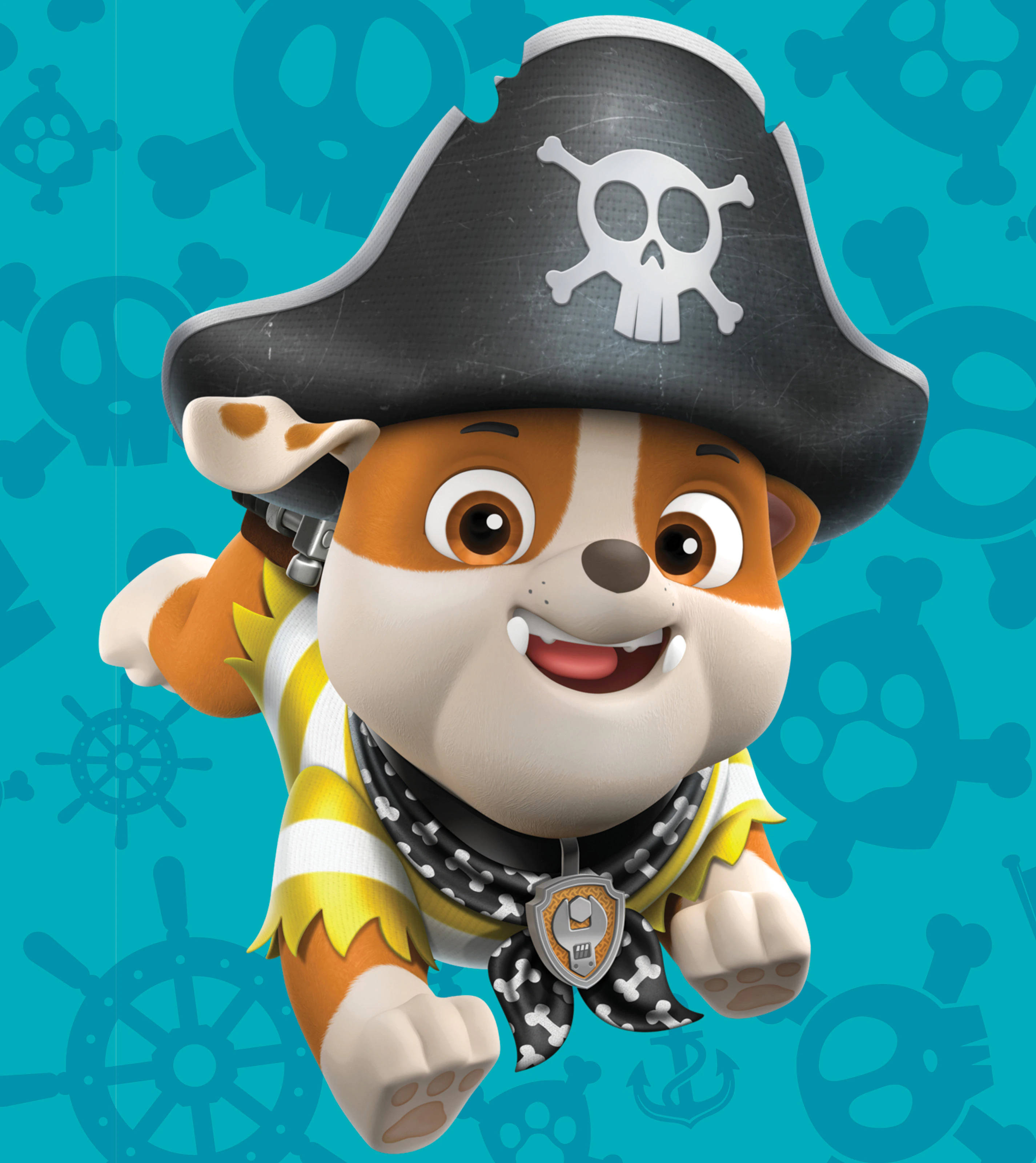 Paw Patrol Pirata Rubble Wallpaper